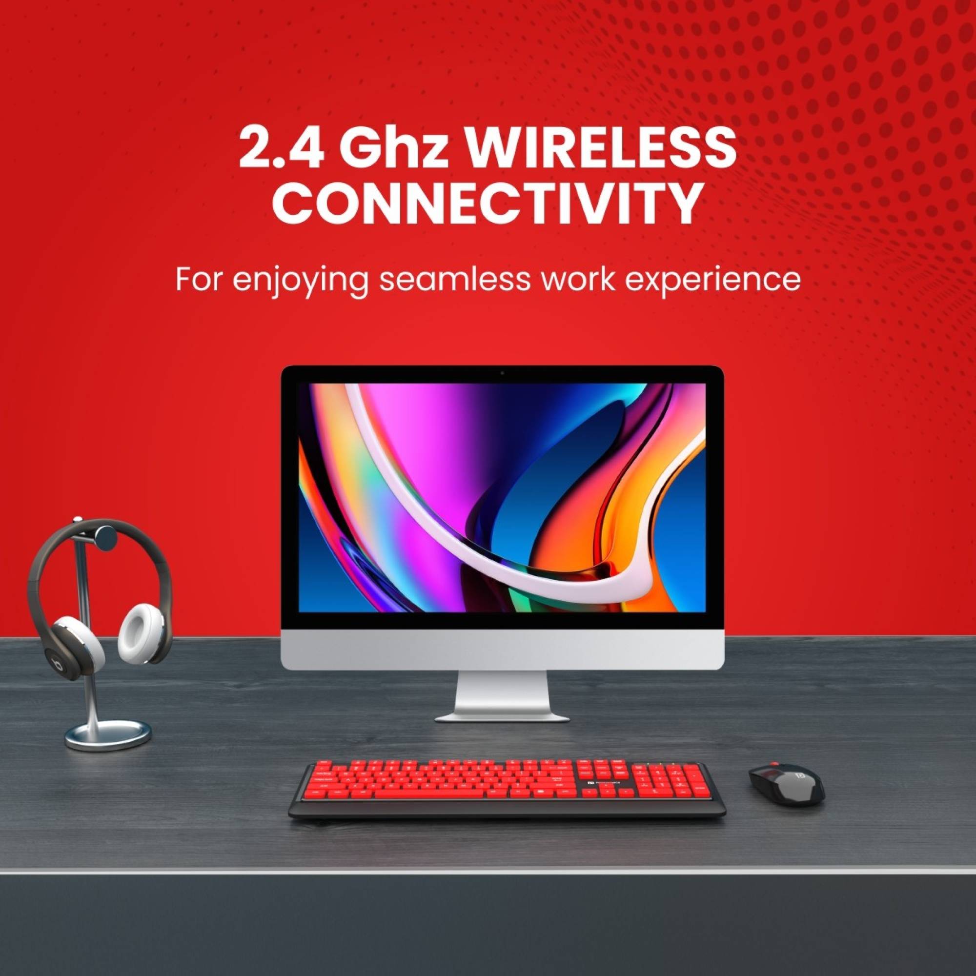 PORTRONICS Key 5 Wireless Keyboard & Mouse Combo (Silent Key Function, Black) PORTRONICS Key 5 Wireless Keyboard & Mouse Combo (Silent Key Function, Black)_2