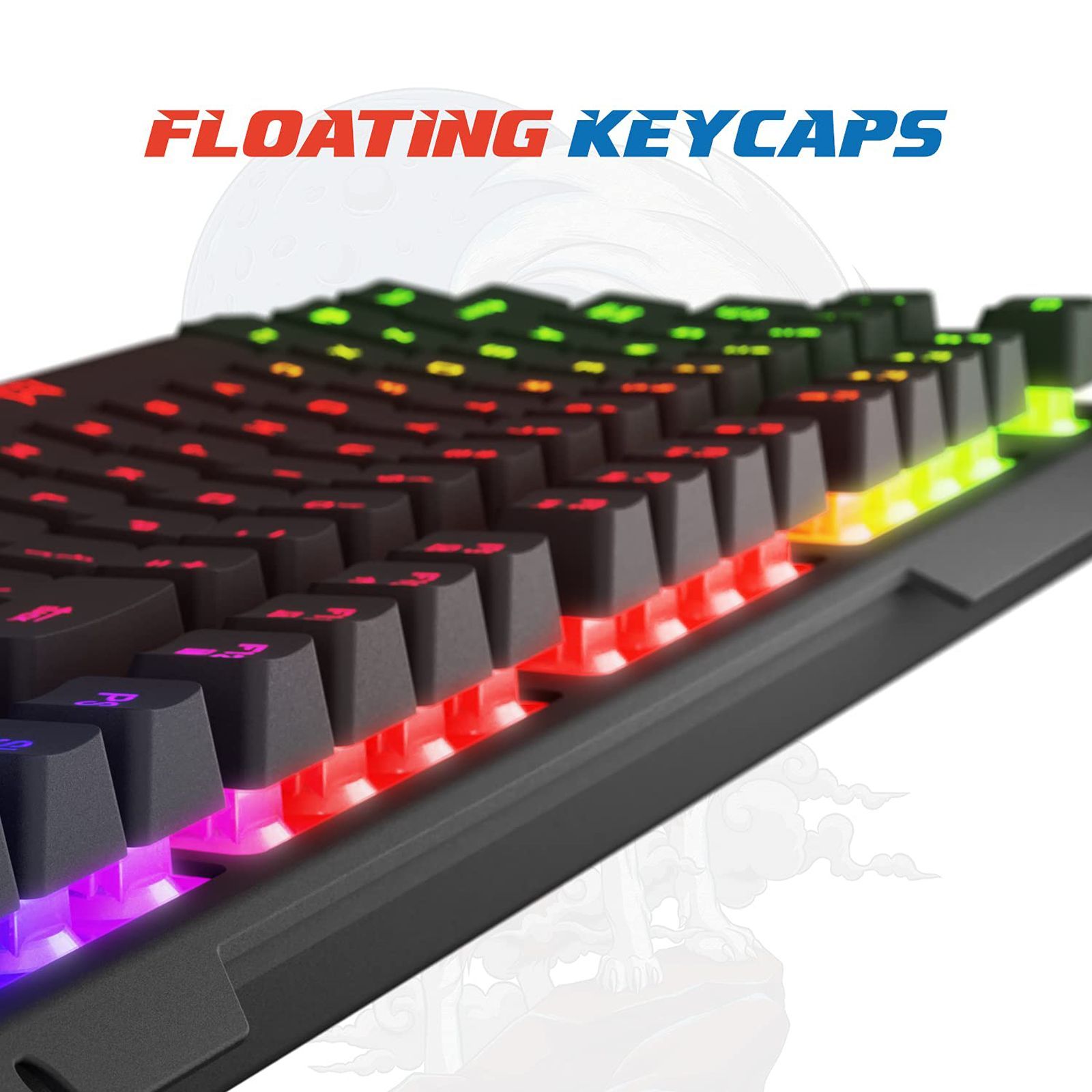 AMKETTE EvoFox Warhammer Wired Gaming Keyboard with Backlit Keys (19 Anti Ghosting Keys, Black)_7