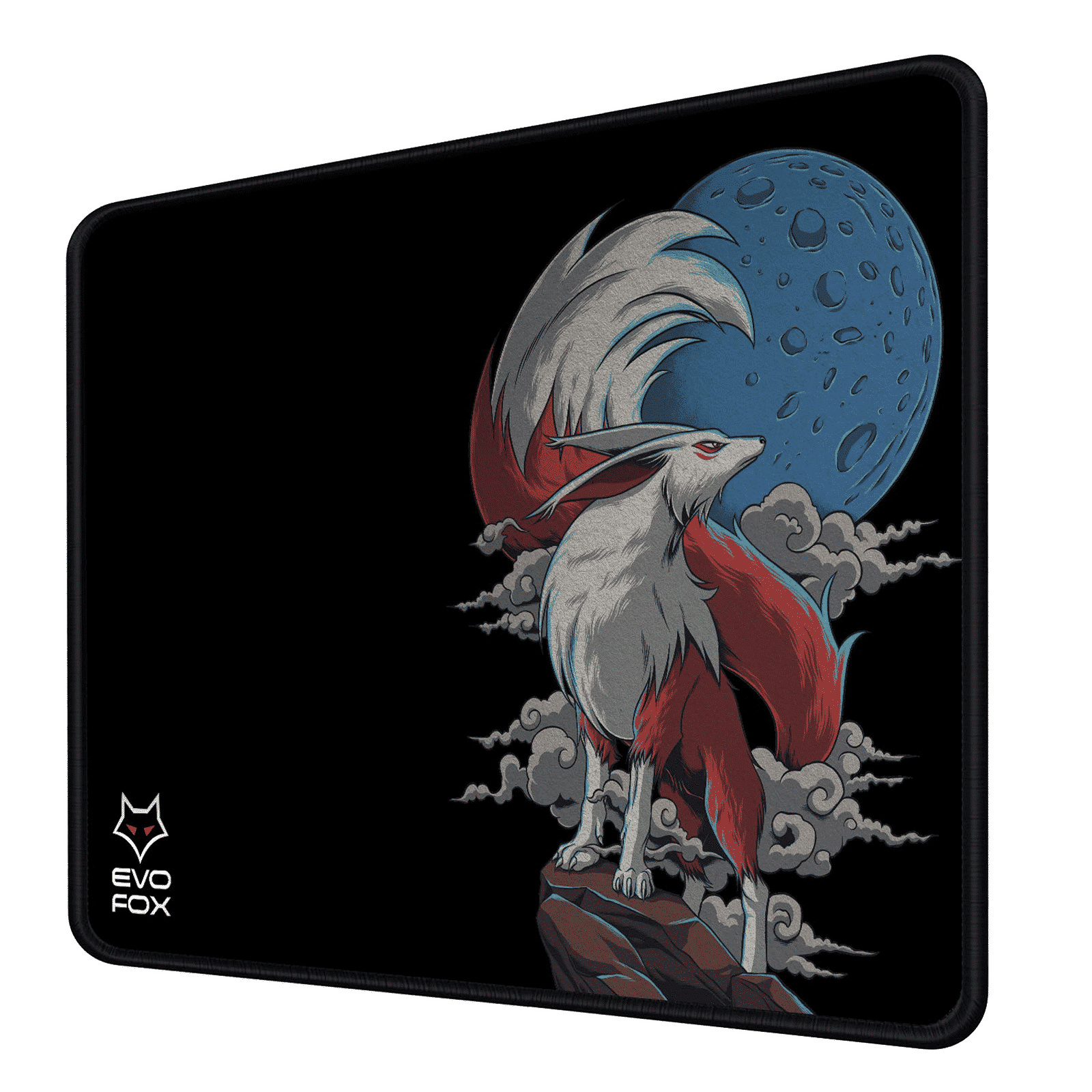 AMKETTE Falcon X35 Gaming Mouse Pad (Non-Slip Rubber base, 595BK, Black)_1