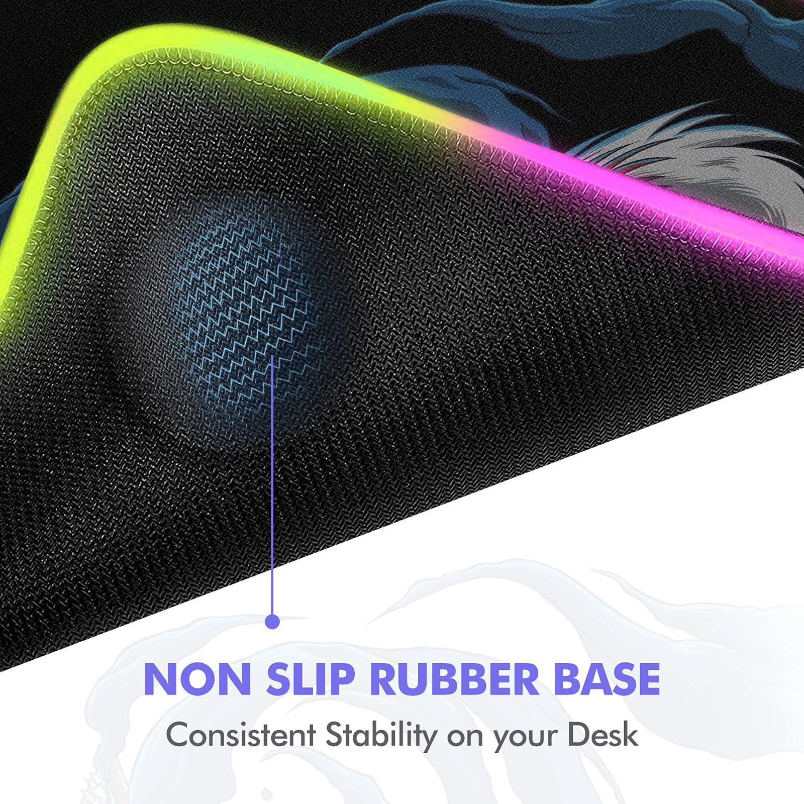 AMKETTE Falcon LX35 Gaming Mouse Pad (Touch Sensor, 596BK, Black) AMKETTE Falcon LX35 Gaming Mouse Pad (Touch Sensor, 596BK, Black)_6