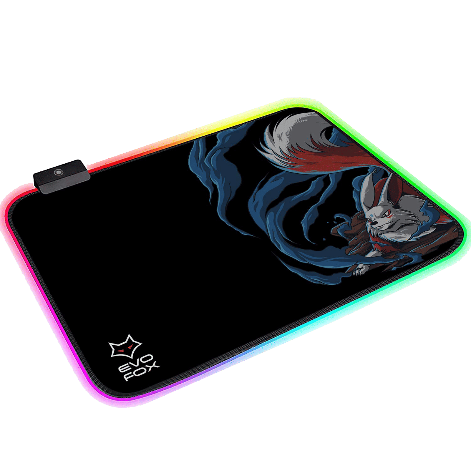 AMKETTE Falcon LX35 Gaming Mouse Pad (Touch Sensor, 596BK, Black) AMKETTE Falcon LX35 Gaming Mouse Pad (Touch Sensor, 596BK, Black)_1