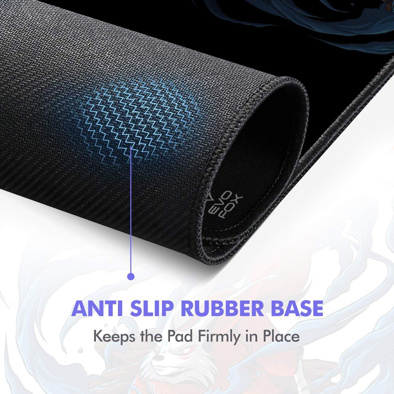 AMKETTE Falcon X85 Gaming Mouse Pad (Desk Pad, 597BK, Black)_3