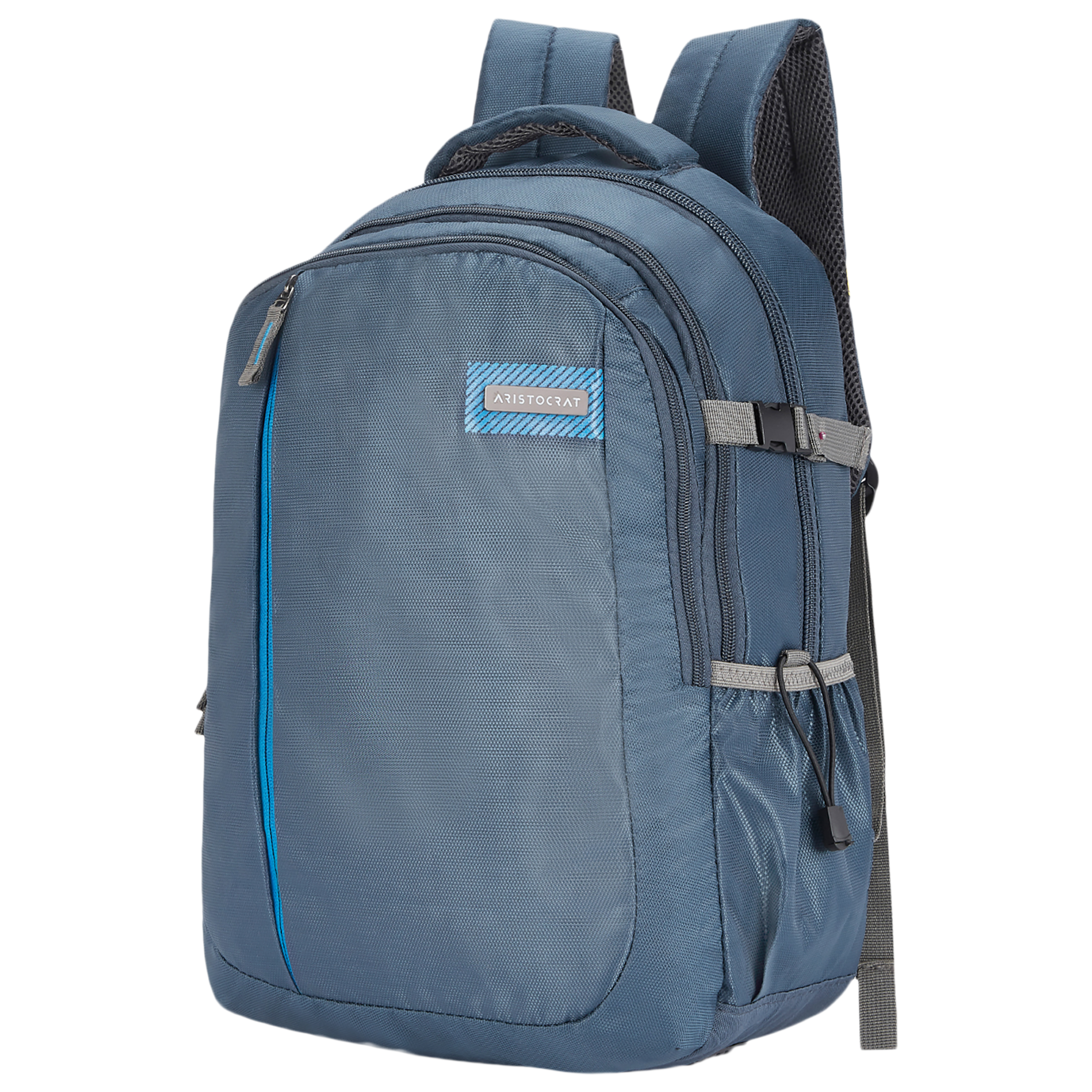 ARISTOCRAT COLIN Polyester Laptop Backpack for 17 Inch Laptop (30 L, Organizer with Key Holder, Navy Blue)_9