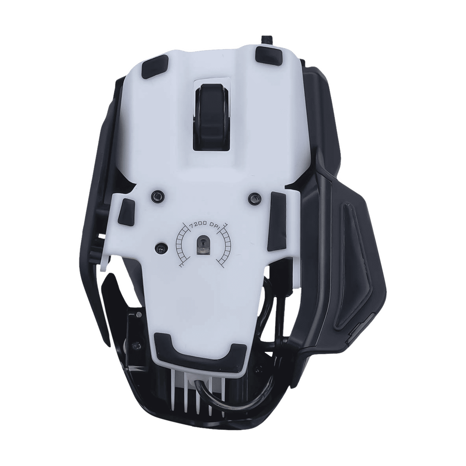 MAD CATZ R.A.T. 4+ Wired Optical Gaming Mouse (7200 DPI Adjustable, Adjustable Palm Rest, Black/White)_6