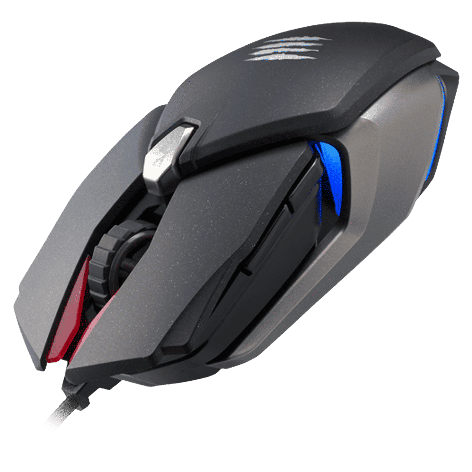 MAD CATZ B.A.T. 6+ Wired Optical Gaming Mouse with Customizable Buttons (16000 DPI Adjustable, Ambidextrous Design, Black)_4