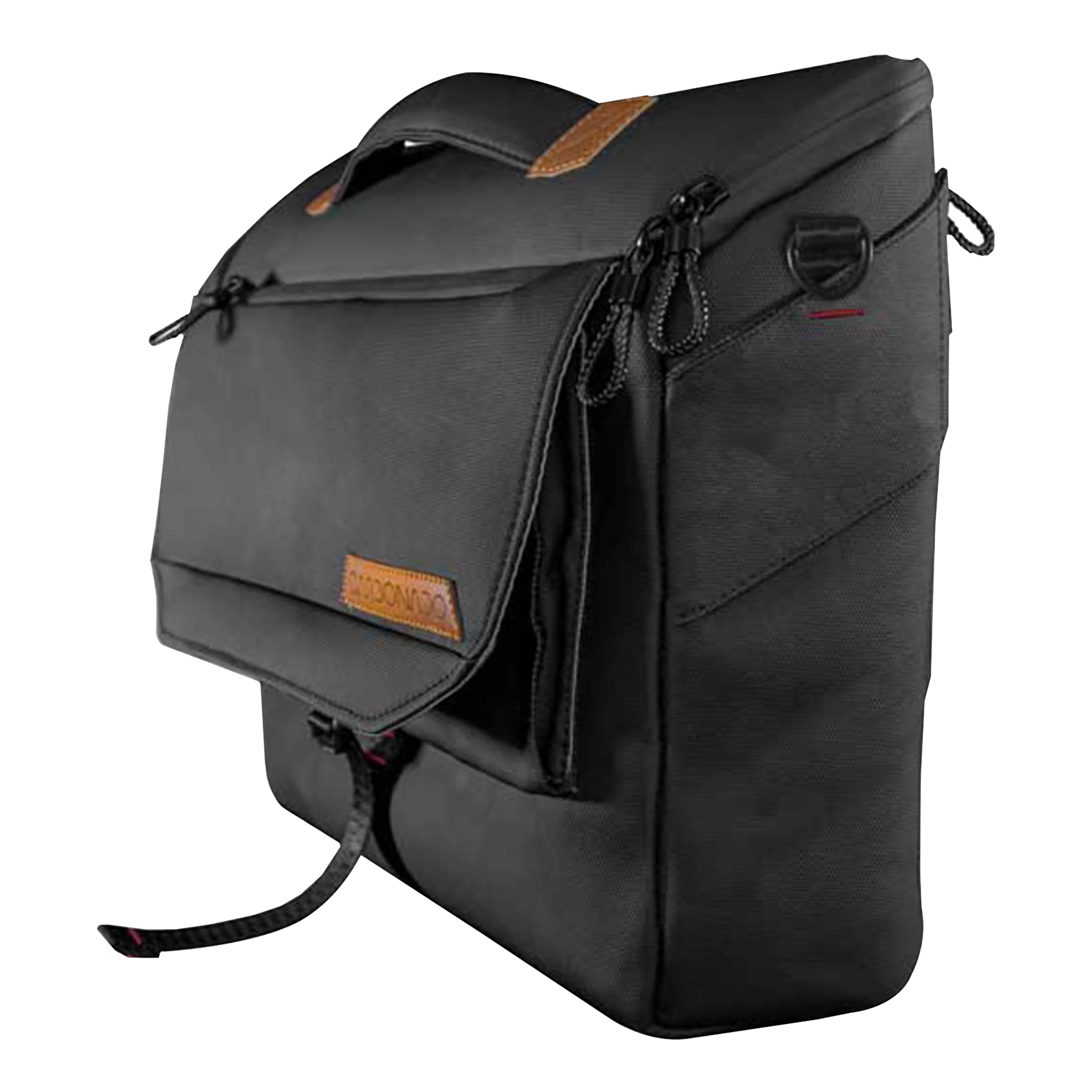 Carbonado Envoy Fabric Laptop Sling Bag for 14 Inch Laptop (10 L, G Hook, Black)_13