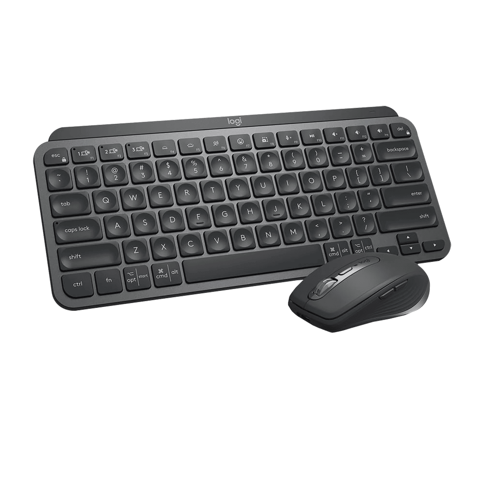 logitech MX Keys Mini Rechargeable Bluetooth Wireless Keyboard with Multi Device Connectivity (Hand Proximity Sensors, Graphite)_16