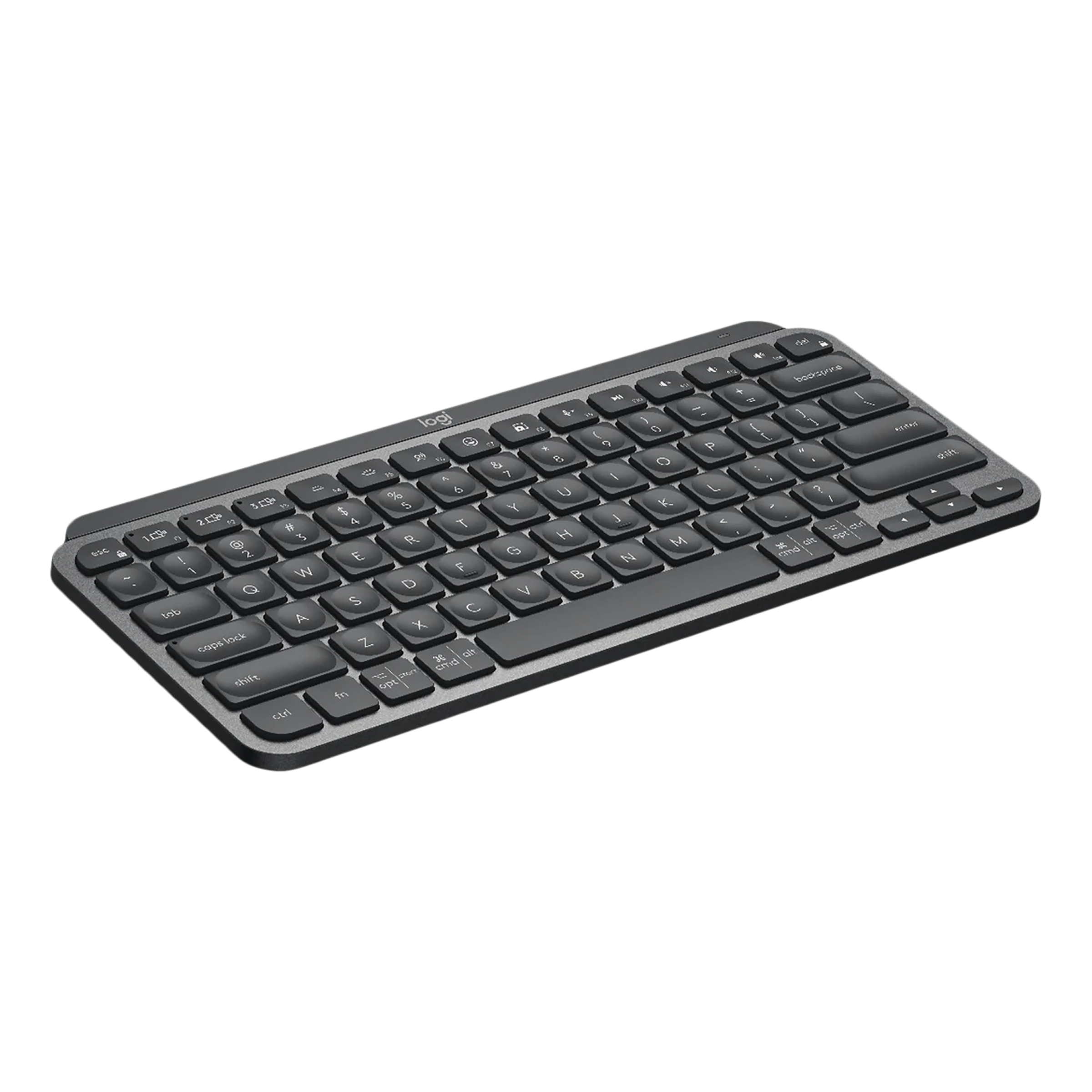 logitech MX Keys Mini Rechargeable Bluetooth Wireless Keyboard with Multi Device Connectivity (Hand Proximity Sensors, Graphite)_5