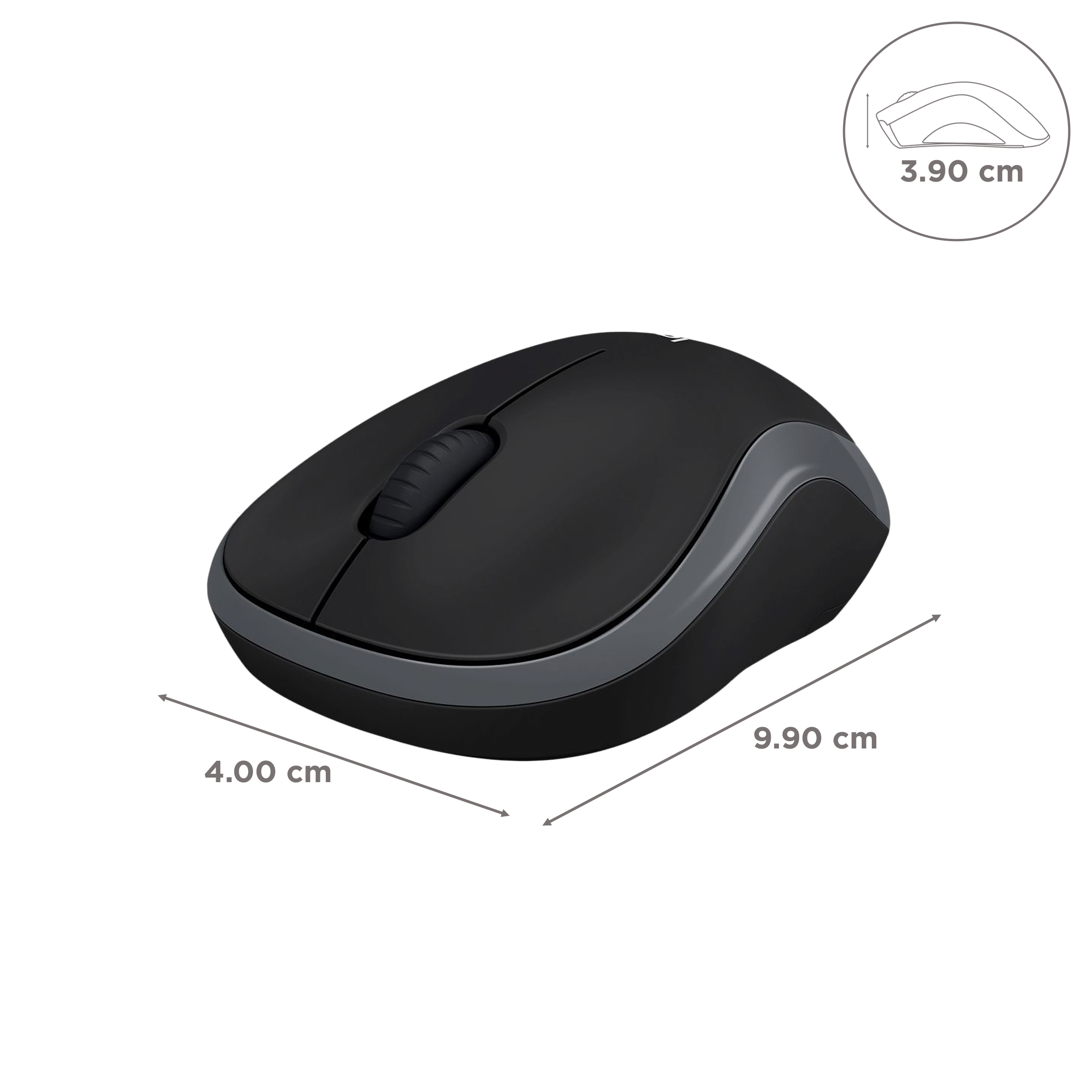 logitech M186 Wireless Optical Mouse (1000 DPI, Smooth Cursor Control, Black)_3