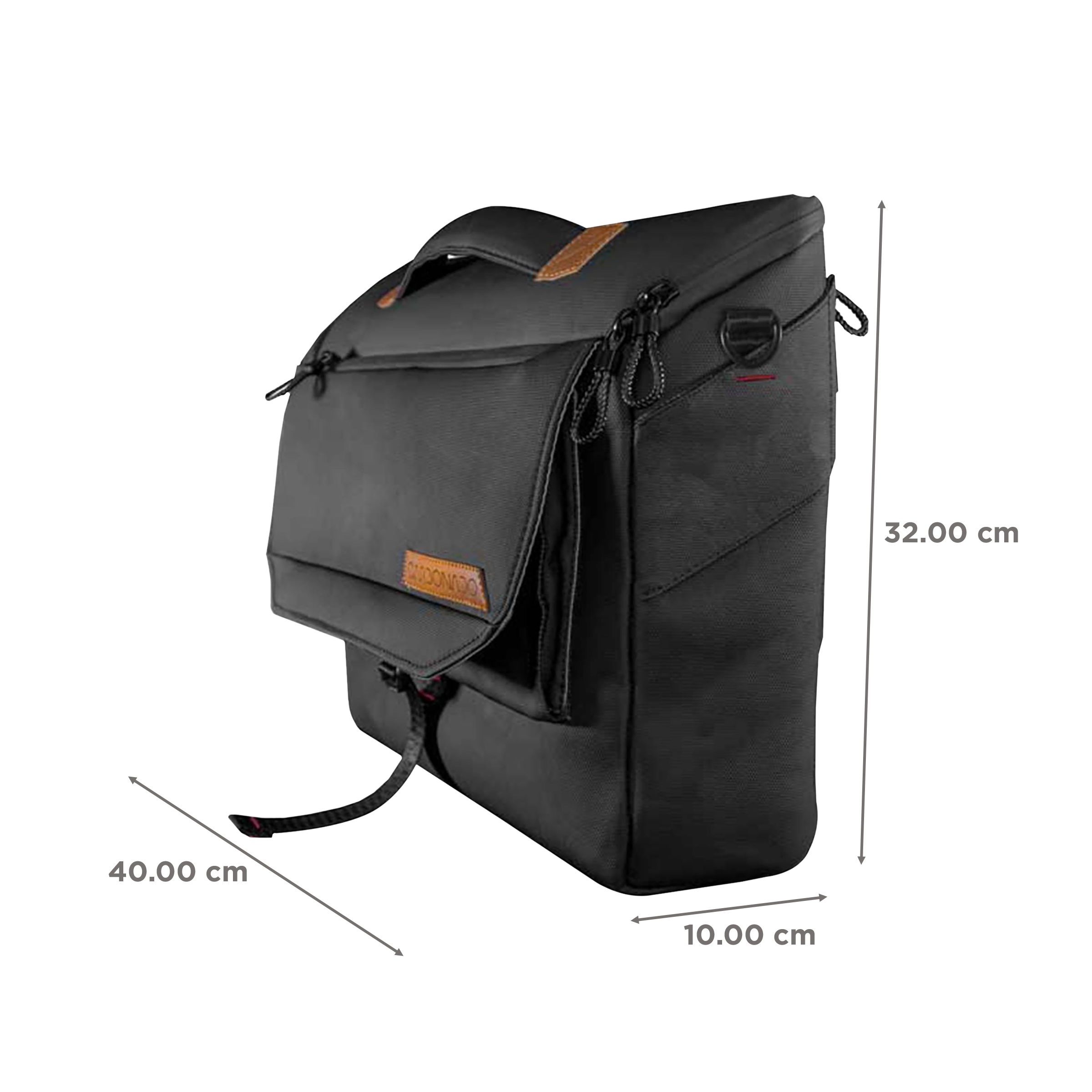 Carbonado Envoy Fabric Laptop Sling Bag for 16 Inch Laptop (10 L, G Hook, Black) Carbonado Envoy Fabric Laptop Sling Bag for 16 Inch Laptop (10 L, G Hook, Black)_2