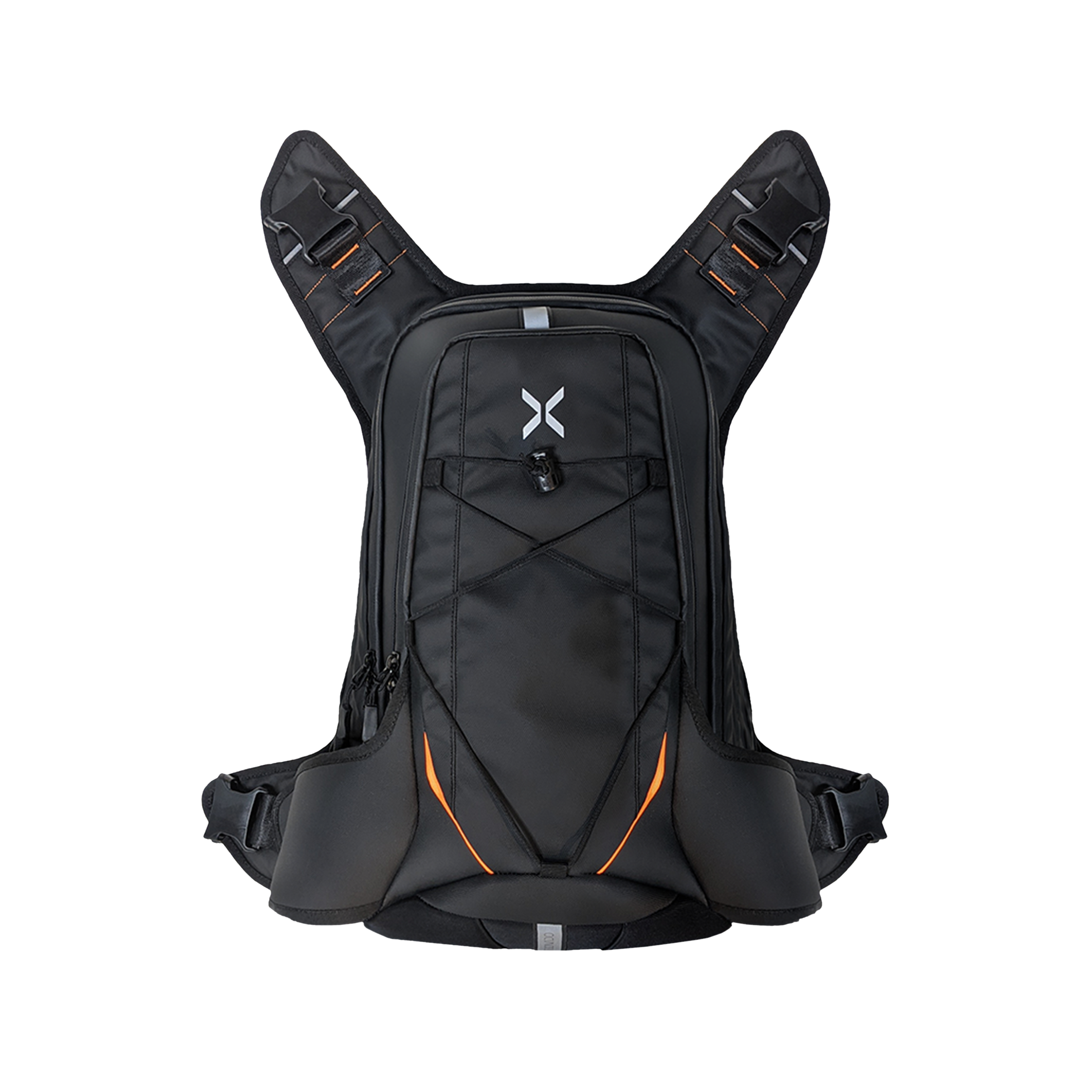 Carbonado X14 Fabric Laptop Backpack for 14 Inch Laptop (Water Resistant, Tangerine)_1