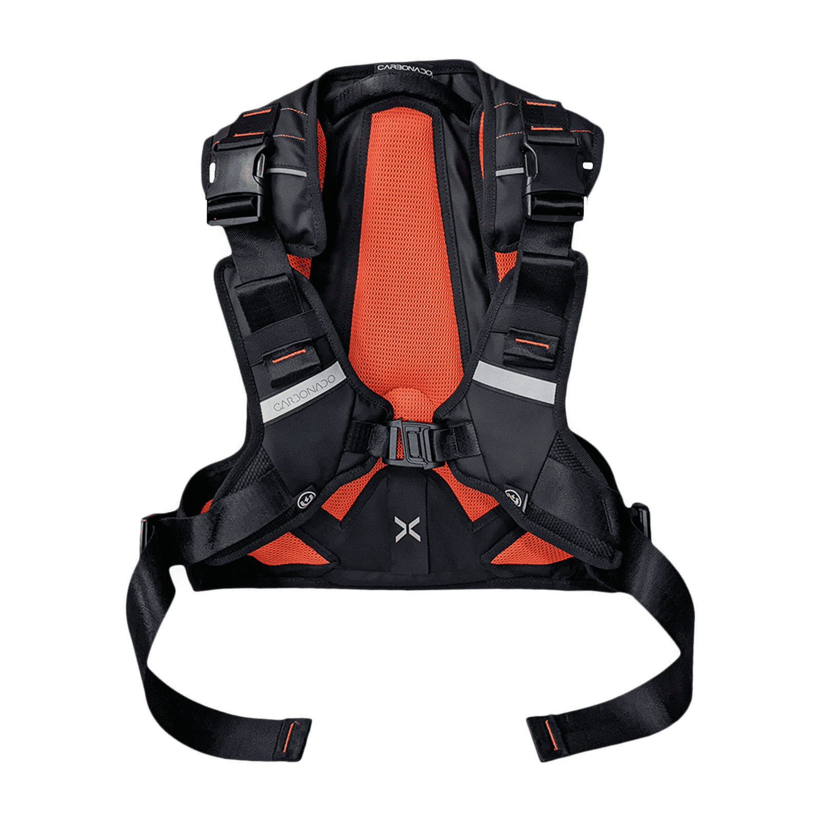 Carbonado X14 Fabric Laptop Backpack for 14 Inch Laptop (Water Resistant, Tangerine)_6