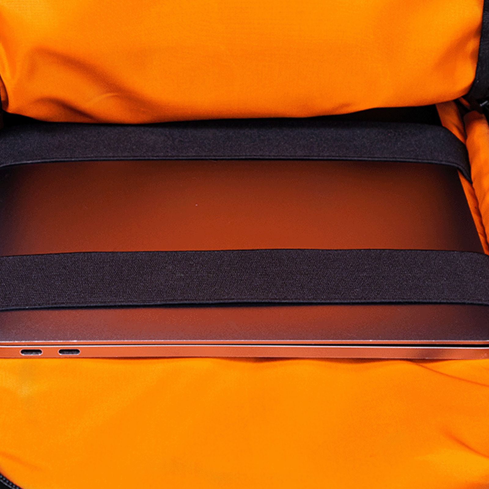 Carbonado X14 Fabric Laptop Backpack for 14 Inch Laptop (Water Resistant, Tangerine)_8