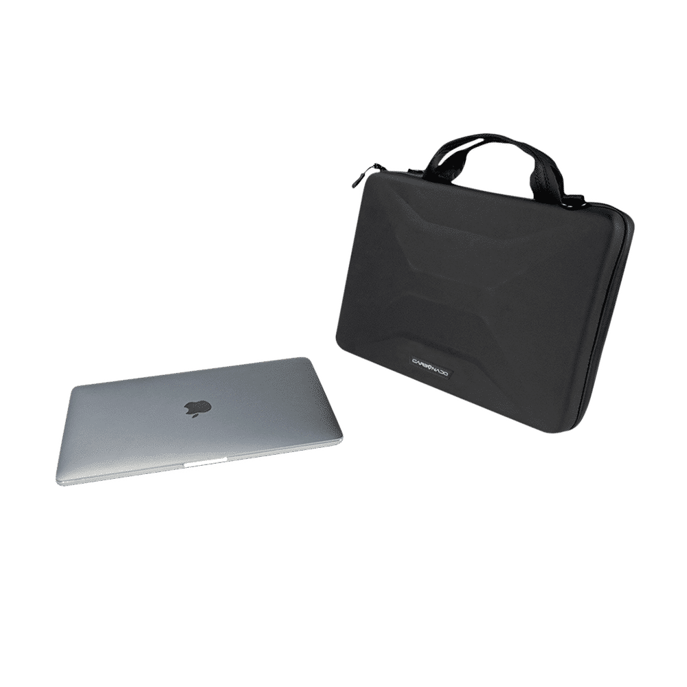 Carbonado Nova Pro Fabric Laptop Sling Bag for 14 Inch Laptop (Water Repellent, Black)_8