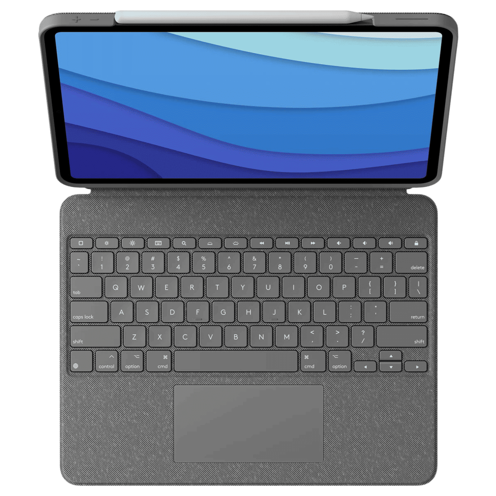 logitech Combo Touch Bluetooth Detachable Keyboard for Apple iPad Pro 12.9 Inch (5th & 6th Gen) with Touchpad (Adjustable Kickstand, Oxford Grey) logitech Combo Touch Bluetooth Detachable Keyboard for Apple iPad Pro 12.9 Inch (5th & 6th Gen) with Touchpad (Adjustable Kickstand, Oxford Grey)_1