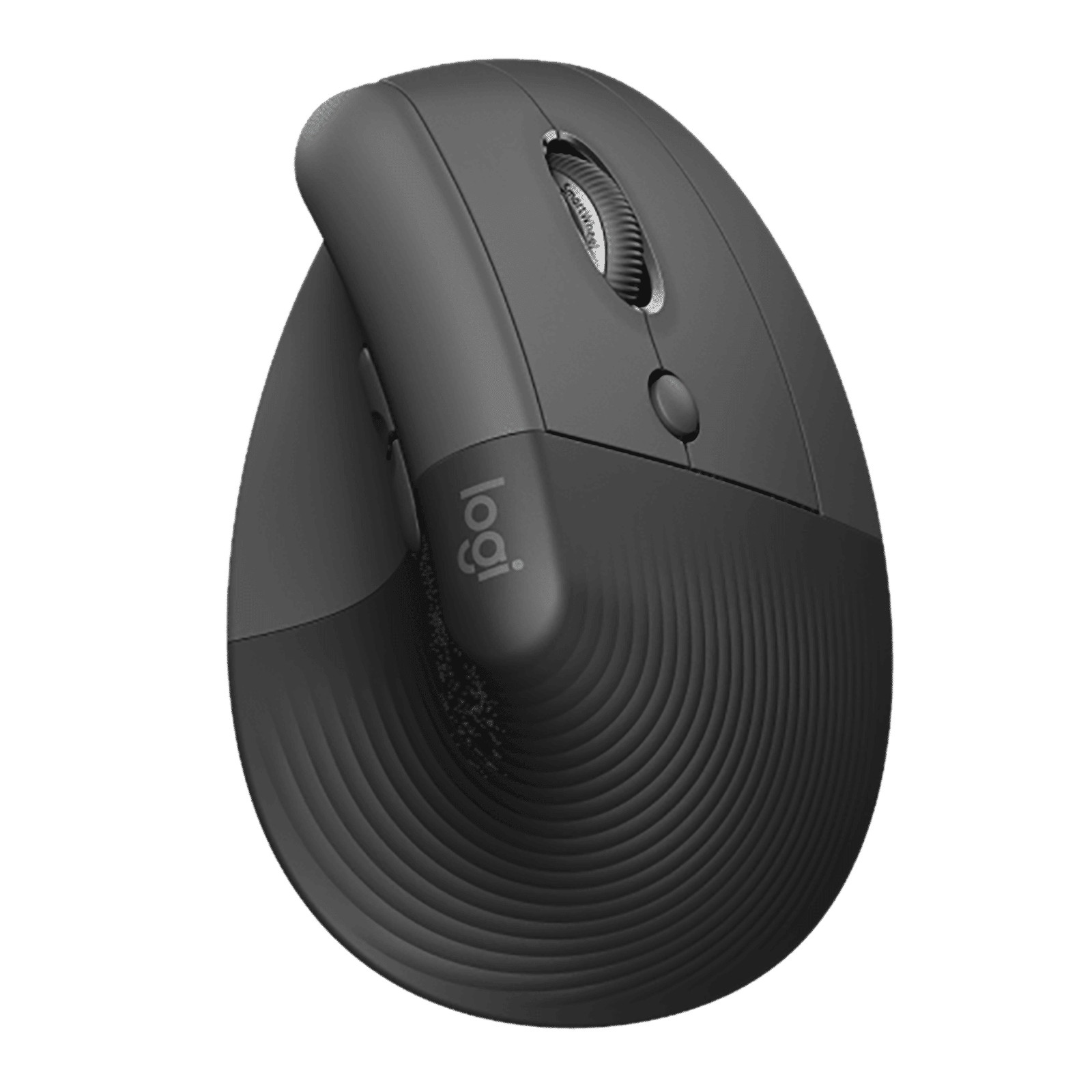logitech Lift Wireless Optical Vertical Mouse with Thumb Rest (4000 DPI Adjustable, Whisper Quiet Clicks, Graphite)_1