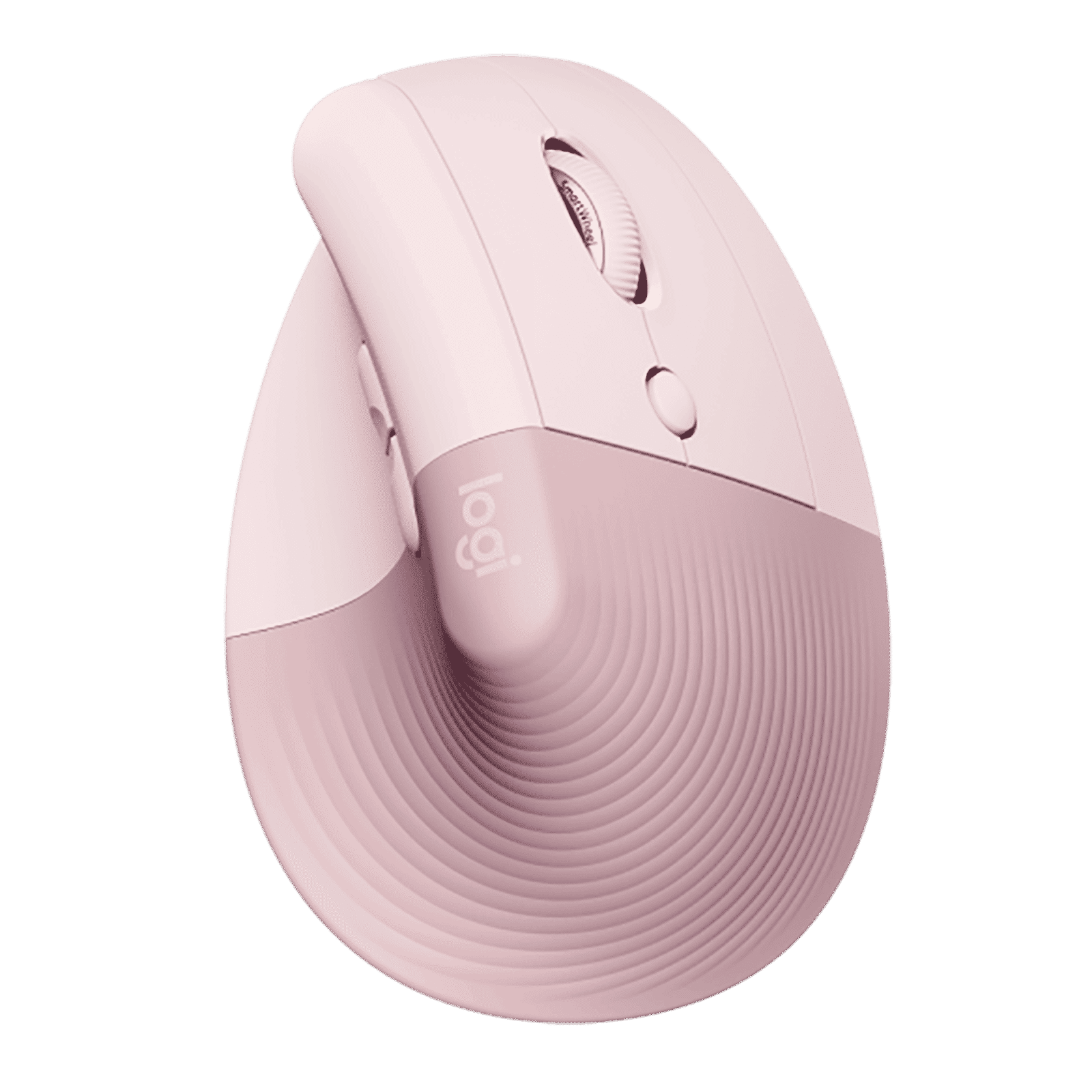 logitech Lift Wireless Optical Vertical Mouse with Thumb Rest (4000 DPI Adjustable, Whisper Quiet Clicks, Rose)_1