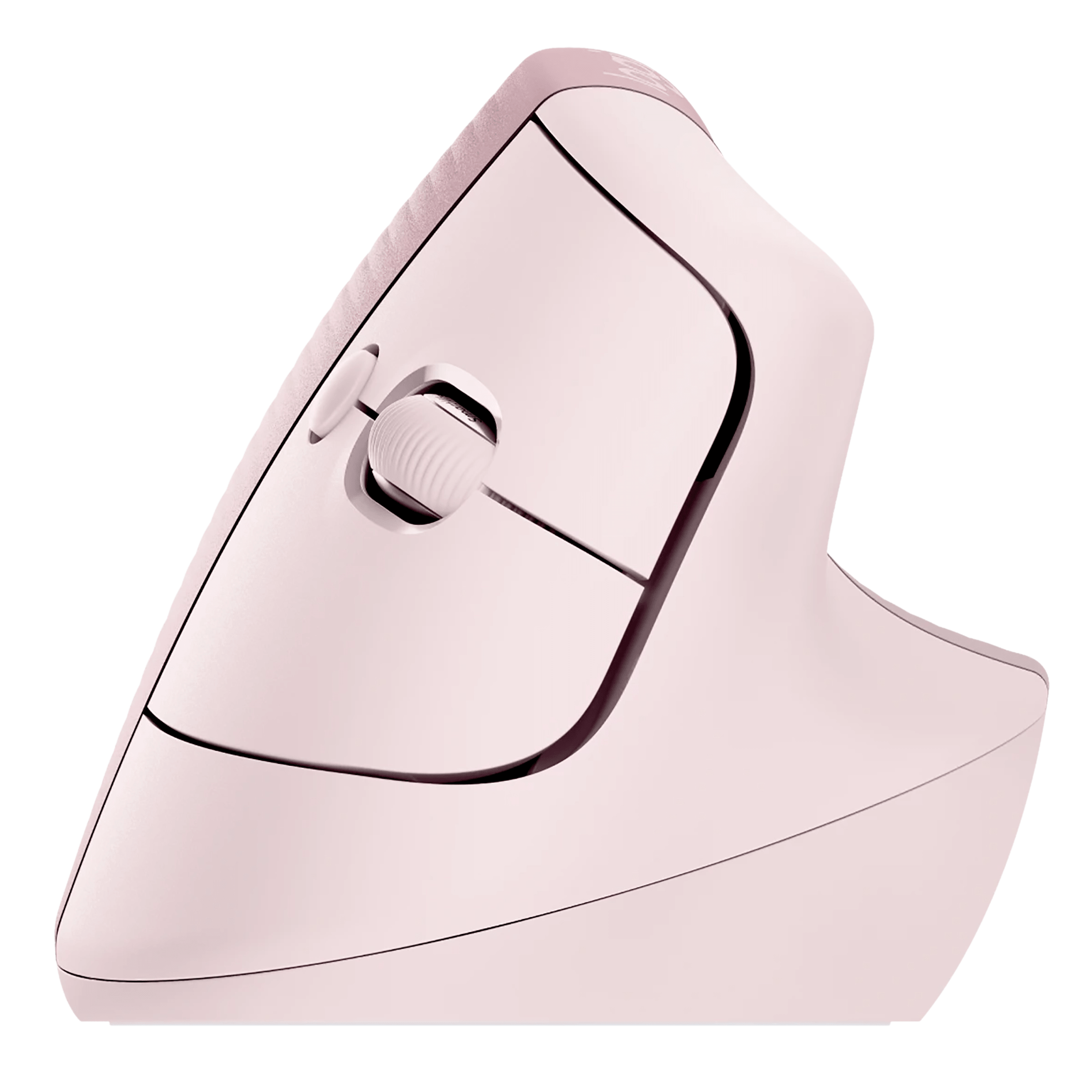 logitech Lift Wireless Optical Vertical Mouse with Thumb Rest (4000 DPI Adjustable, Whisper Quiet Clicks, Rose)_4