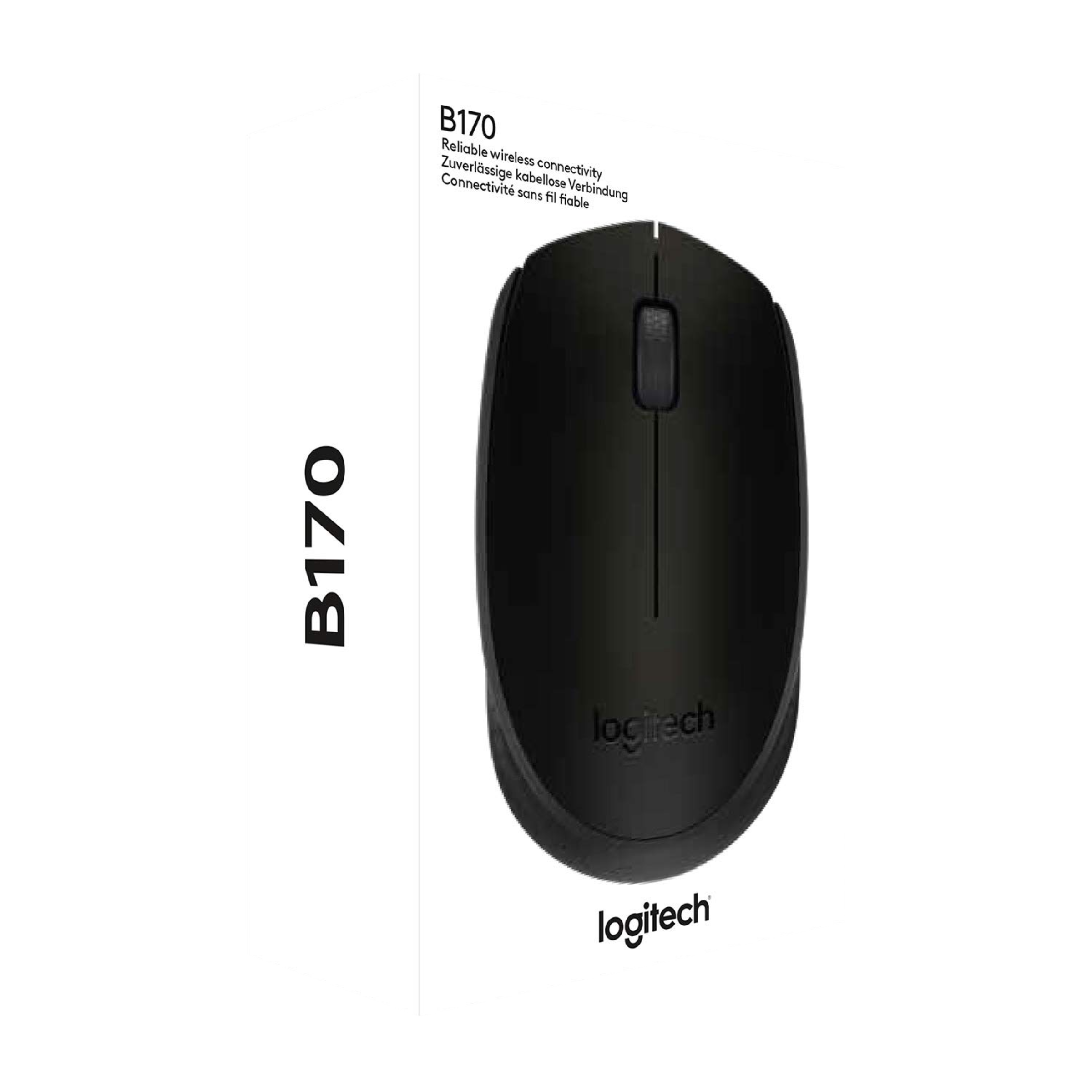 logitech B170 Wireless Optical Performance Mouse (1000 DPI, Plug & Play, Black) logitech B170 Wireless Optical Performance Mouse (1000 DPI, Plug & Play, Black)_4