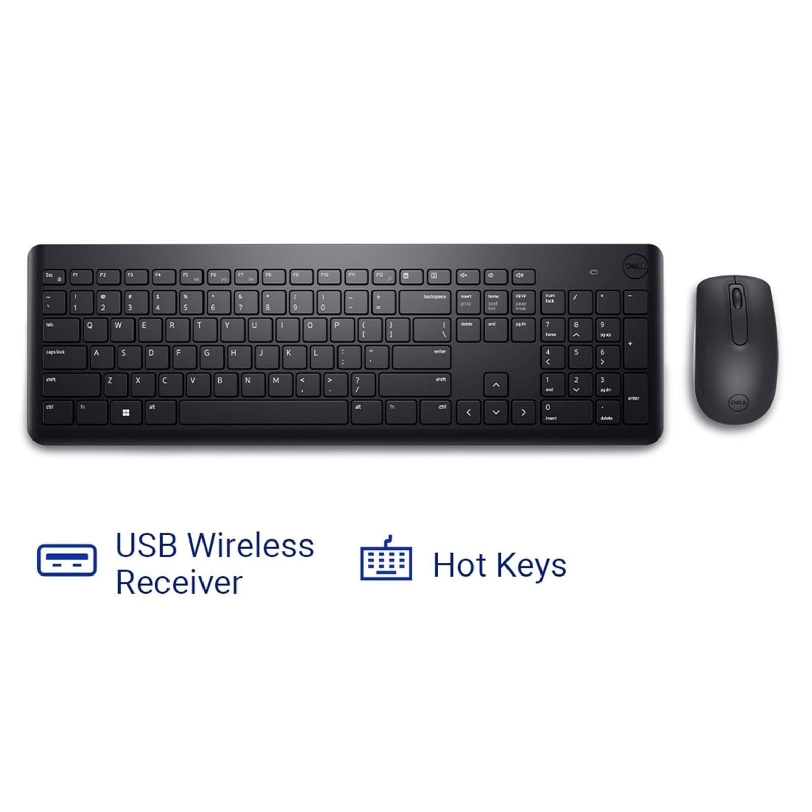 DELL KM3322W Wireless Keyboard & Mouse Combo (1000 DPI, Spill Resistant, Black) DELL KM3322W Wireless Keyboard & Mouse Combo (1000 DPI, Spill Resistant, Black)_6