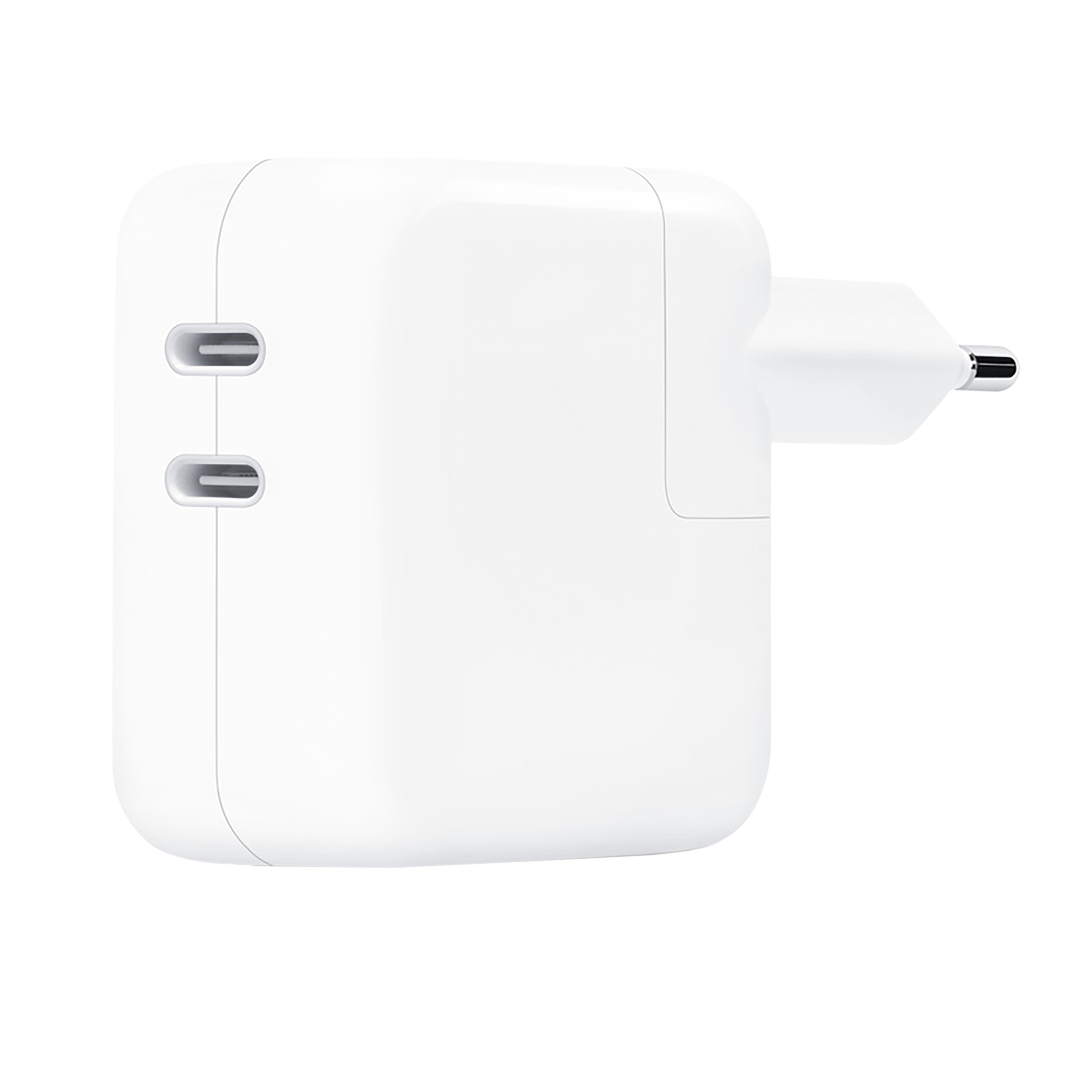 Apple 35 Watts 2-Port USB (Type-C) Wall Charging Adapter (MNWP3HN/A, White)_2