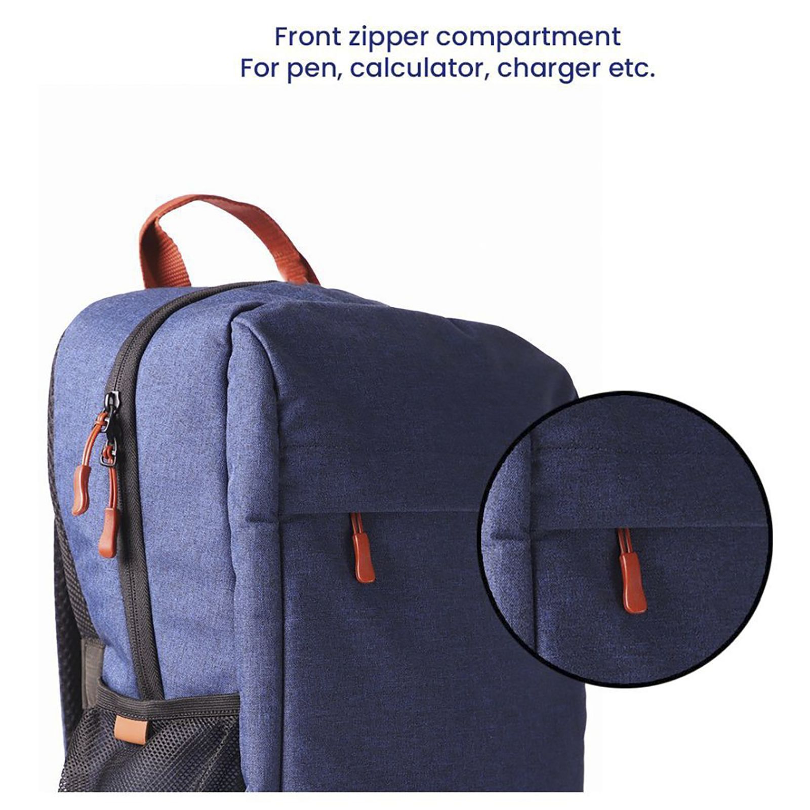 stuffcool Magnus Polyester Laptop Backpack for 15.6 & 16 Inch Laptop (20 L, Lightweight & Comfortable, Blue)_8