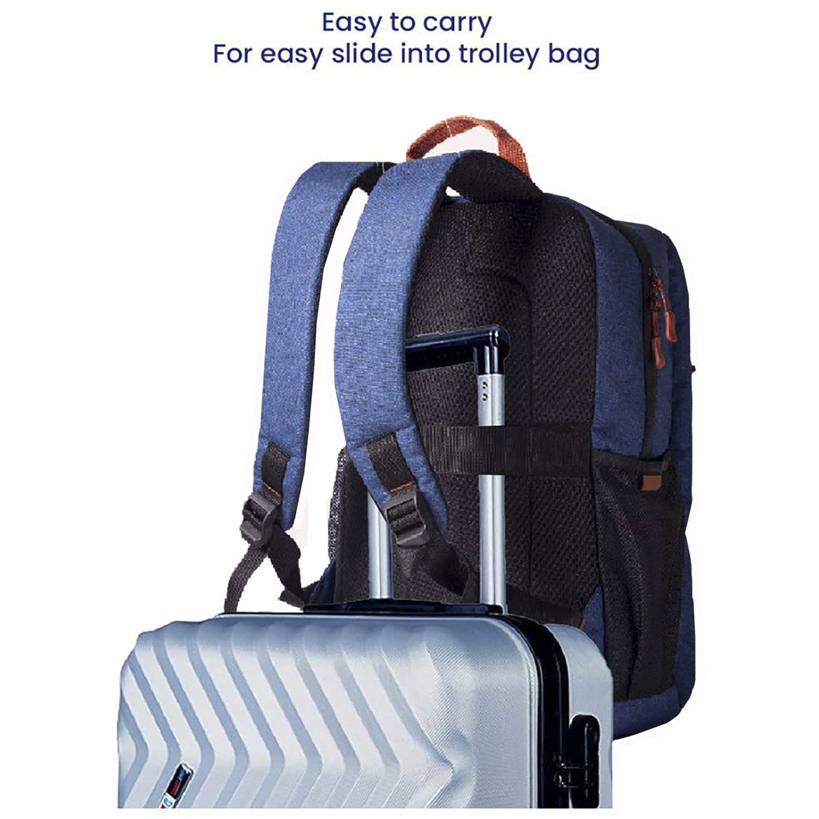 stuffcool Magnus Polyester Laptop Backpack for 15.6 & 16 Inch Laptop (20 L, Lightweight & Comfortable, Blue)_9