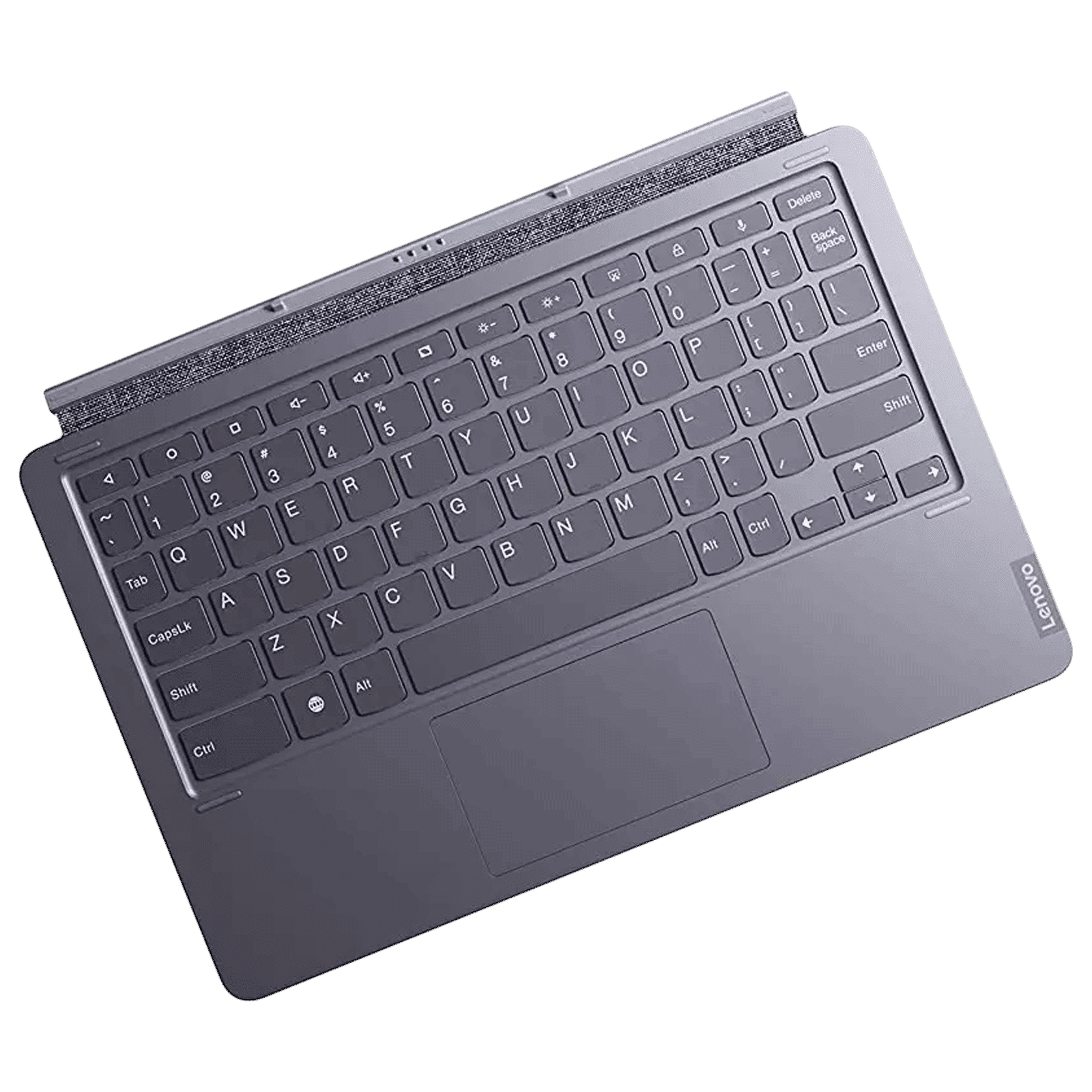 Lenovo Wireless Keyboard with Touchpad (Built-in Kickstand, Grey) Lenovo Wireless Keyboard with Touchpad (Built-in Kickstand, Grey)_1