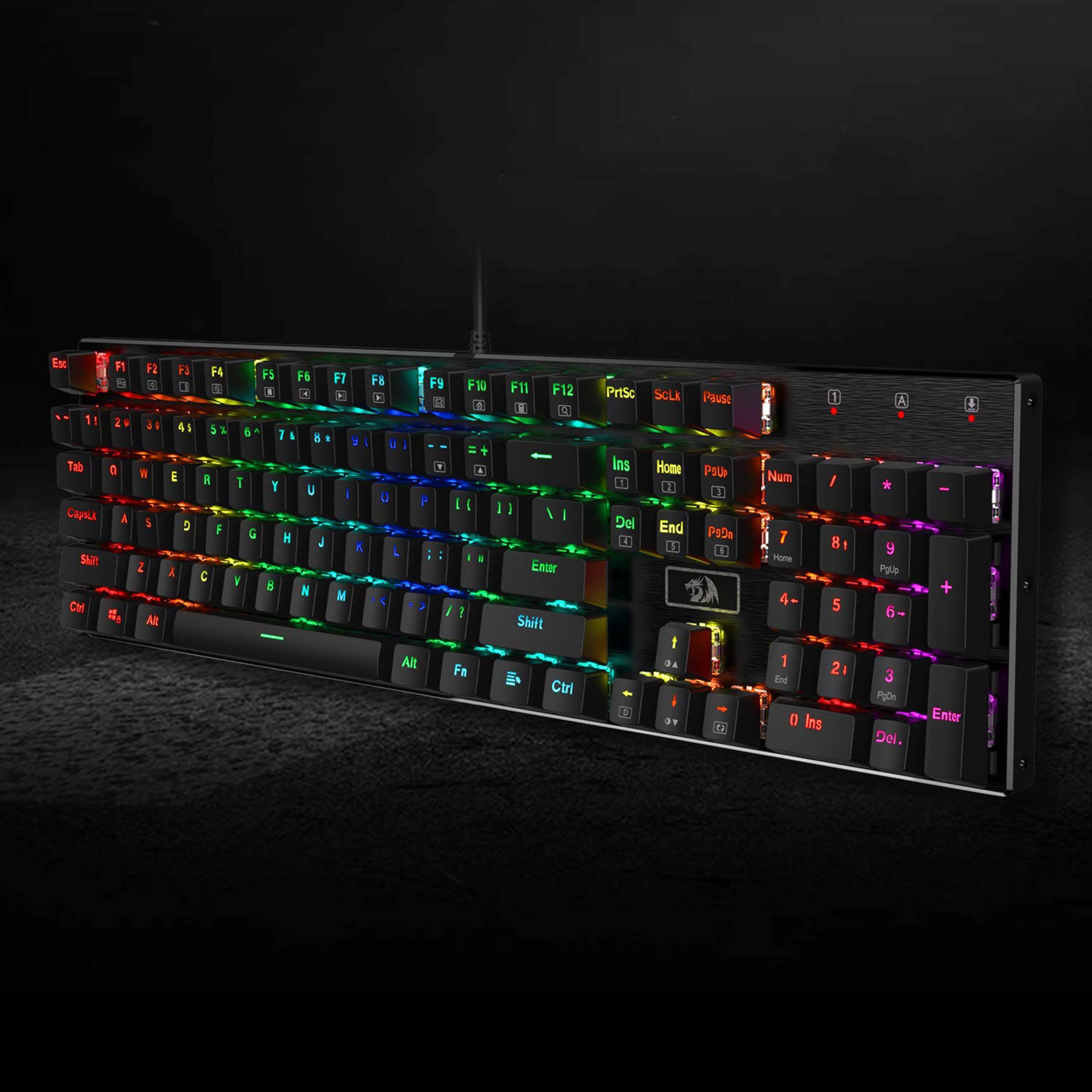 REDRAGON Devarajas K556 Wired Keyboard with RGB LED Backlit Keys (Custom Mechanical Brown Switch, Black) REDRAGON Devarajas K556 Wired Keyboard with RGB LED Backlit Keys (Custom Mechanical Brown Switch, Black)_12