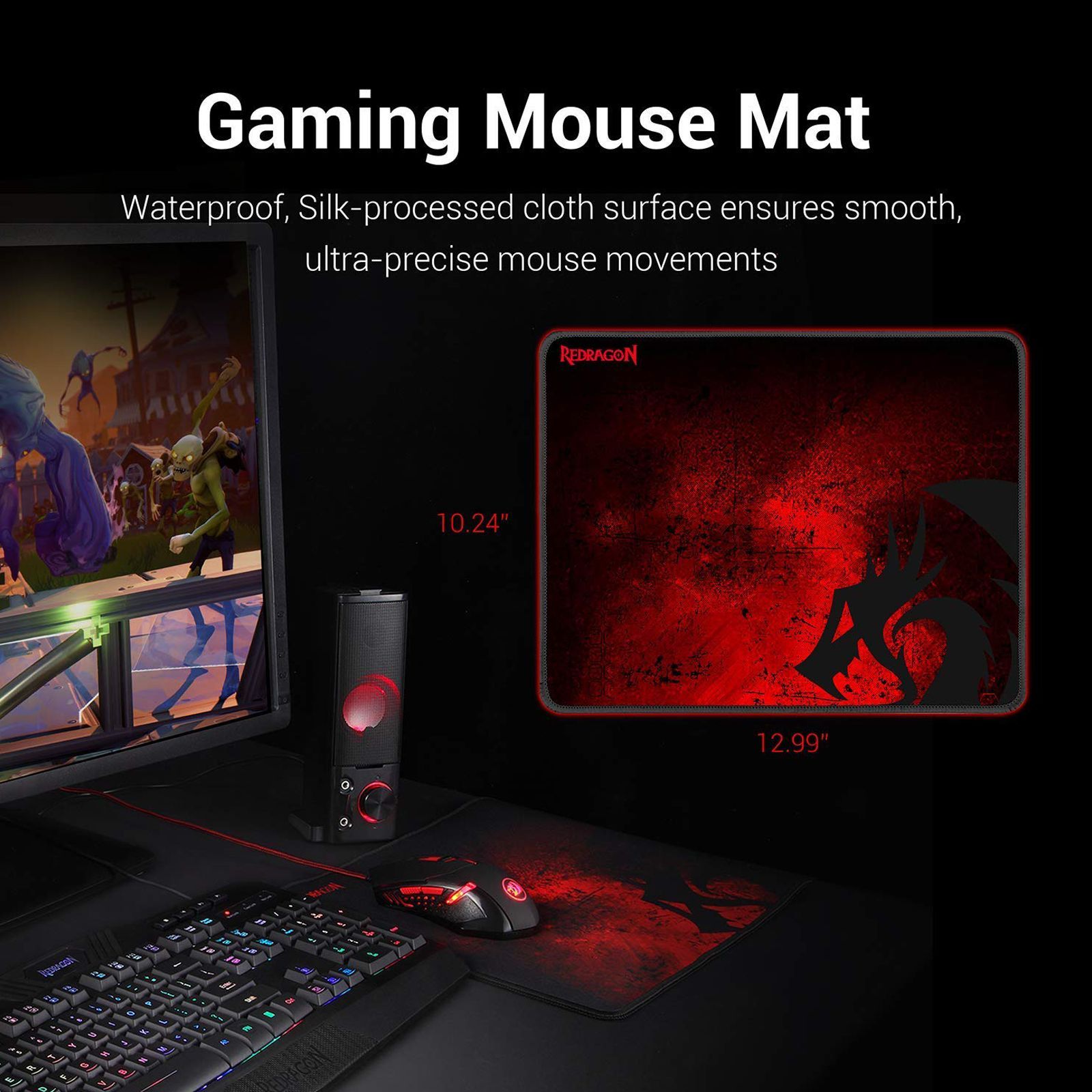 REDRAGON S101-BA 4-IN-1 Wired Gaming Keyboard & Mouse Combo (3200 DPI Adjustable, Spill Resistant, Black) REDRAGON S101-BA 4-IN-1 Wired Gaming Keyboard & Mouse Combo (3200 DPI Adjustable, Spill Resistant, Black)_4