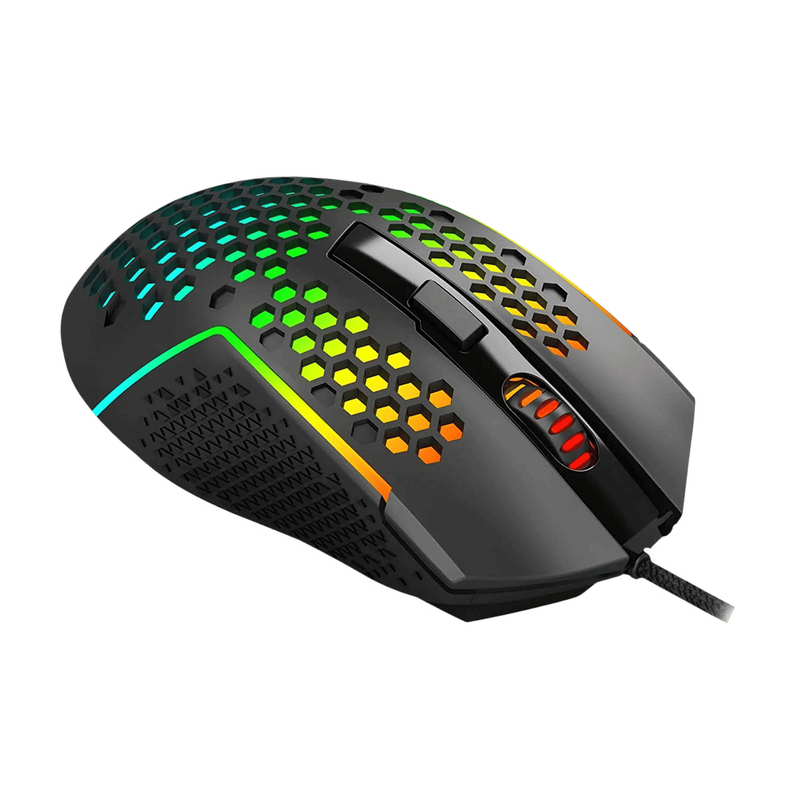 REDRAGON Reaping Wired Optical Gaming Mouse (12400 DPI, Ergonomic Design, Black)_10