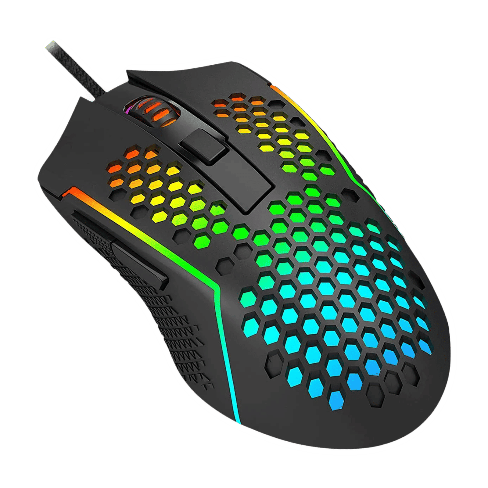 REDRAGON Reaping Wired Optical Gaming Mouse (12400 DPI, Ergonomic Design, Black)_11