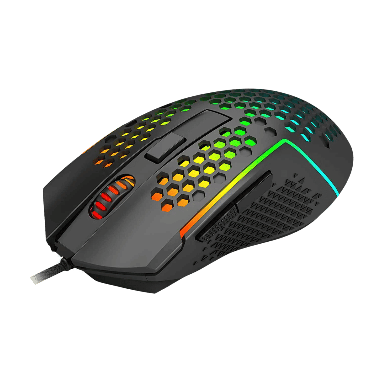 REDRAGON Reaping Wired Optical Gaming Mouse (12400 DPI, Ergonomic Design, Black)_4