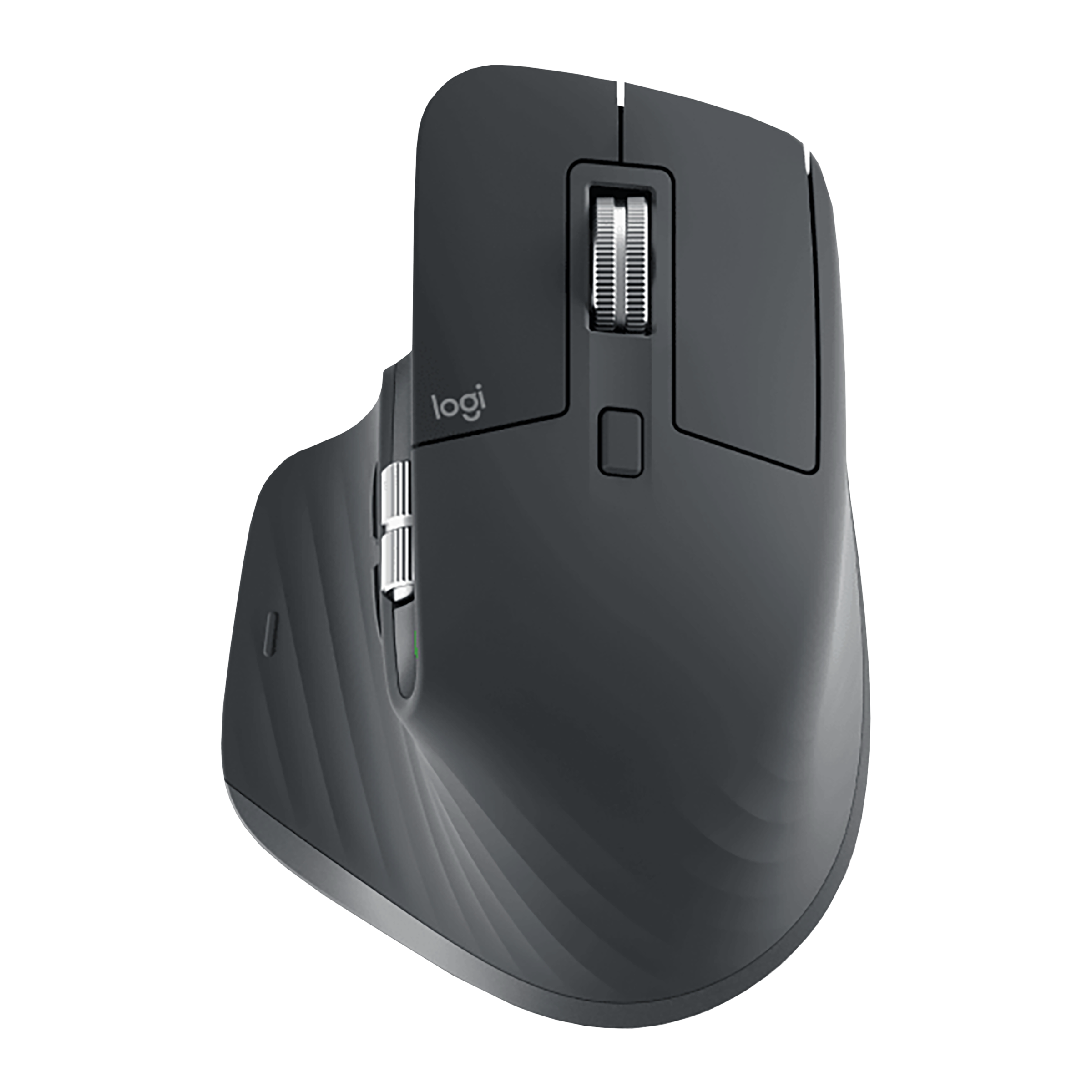logitech MX Master 3S Rechargeable Bluetooth Wireless Laser Performance Mouse with Thumb Wheel (8000 DPI Adjustable, Multi Device Connectivity, Graphite)