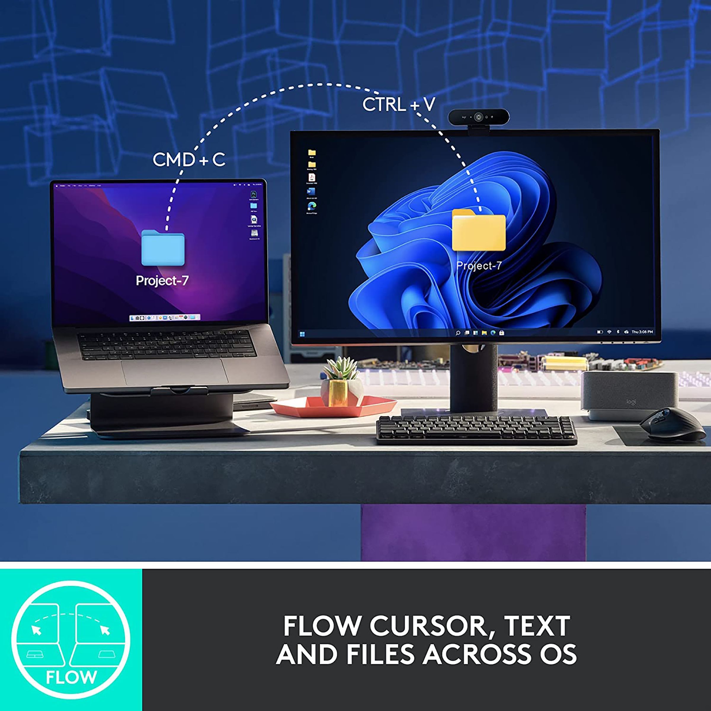 logitech MX Master 3S Rechargeable Bluetooth Wireless Laser Performance Mouse with Thumb Wheel (8000 DPI Adjustable, Multi Device Connectivity, Graphite)_17