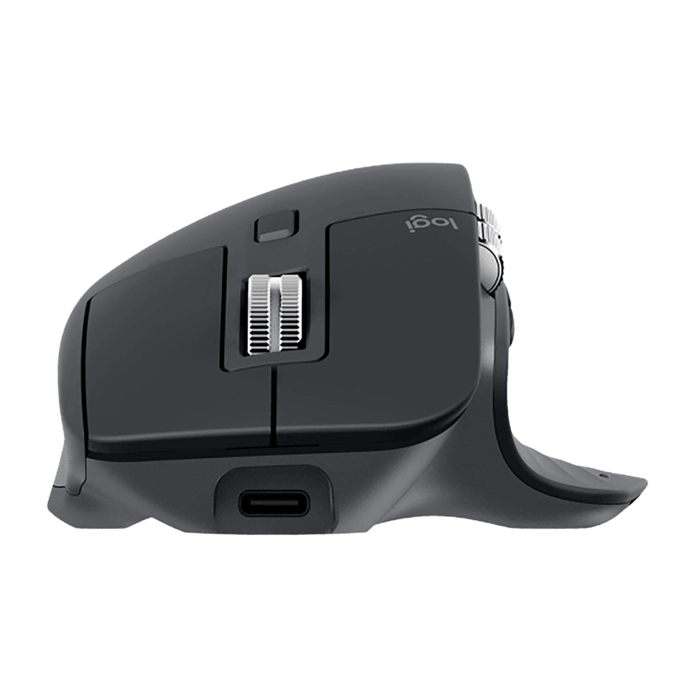logitech MX Master 3S Rechargeable Bluetooth Wireless Laser Performance Mouse with Thumb Wheel (8000 DPI Adjustable, Multi Device Connectivity, Graphite)_5