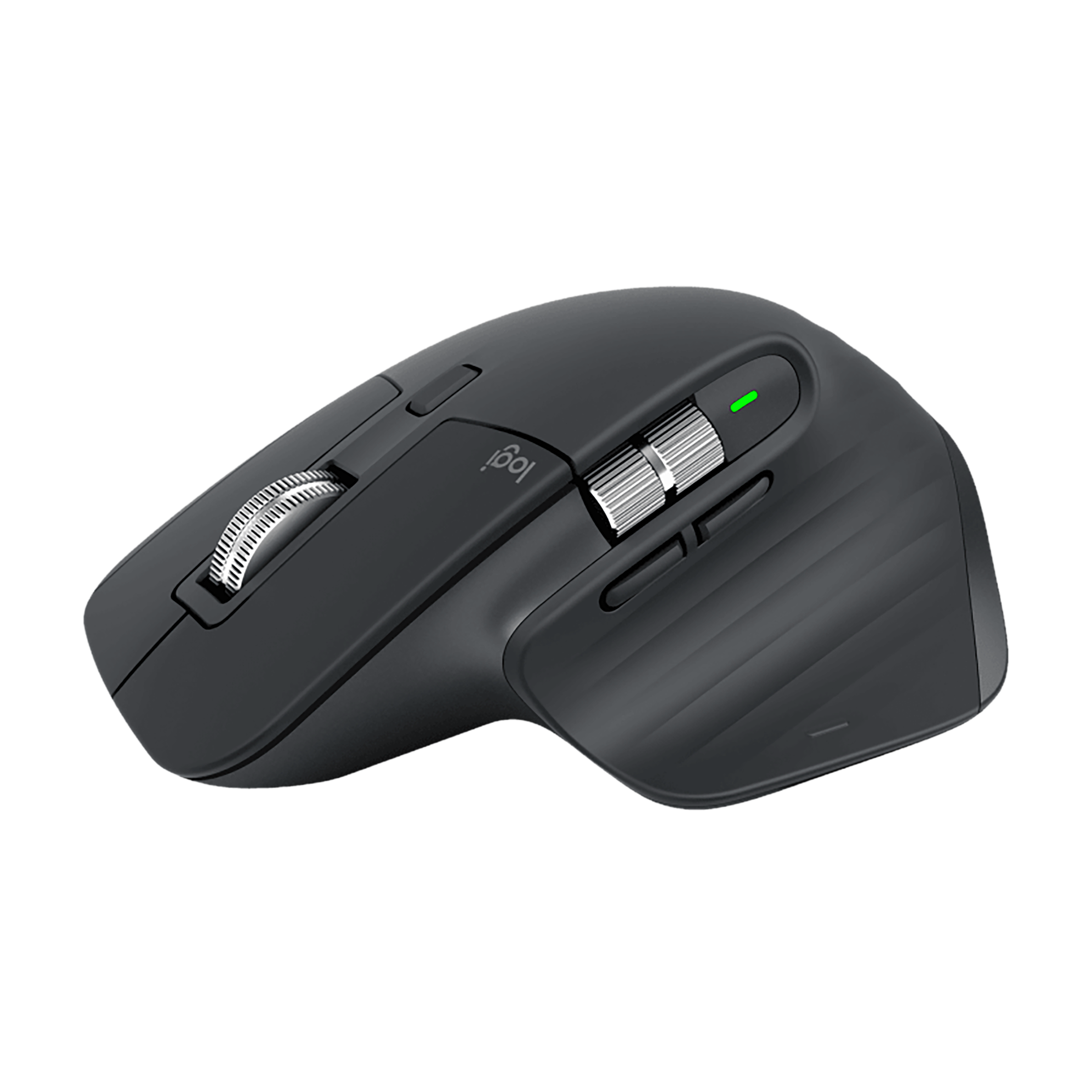 logitech MX Master 3S Rechargeable Bluetooth Wireless Laser Performance Mouse with Thumb Wheel (8000 DPI Adjustable, Multi Device Connectivity, Graphite)_8