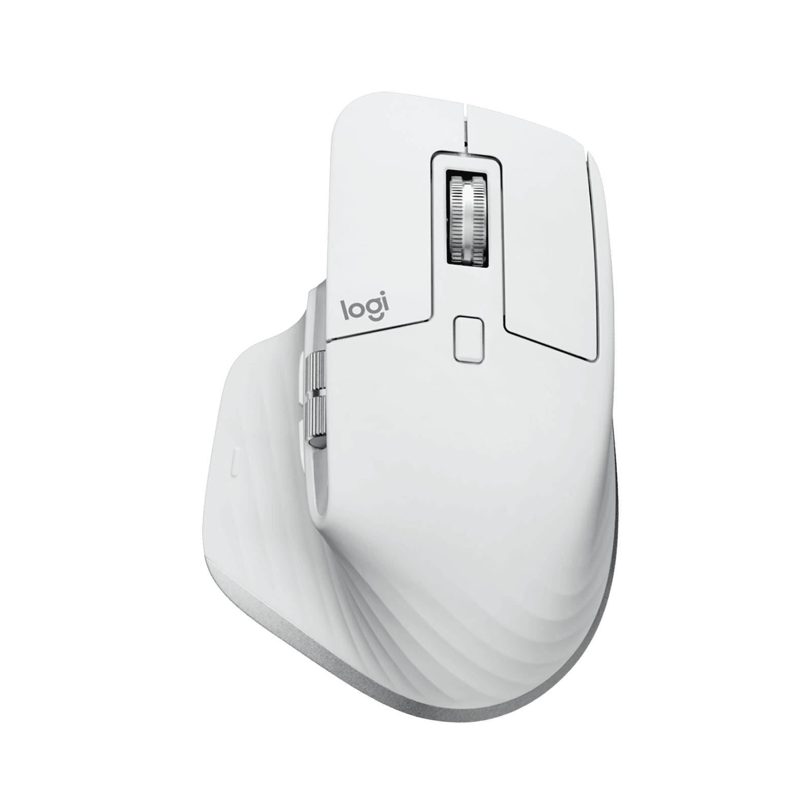 logitech MX Master 3S Rechargeable Wireless Laser Performance Mouse with Thumb Wheel (8000 DPI Adjustable, Multi Device Connectivity, Pale Gray)_1