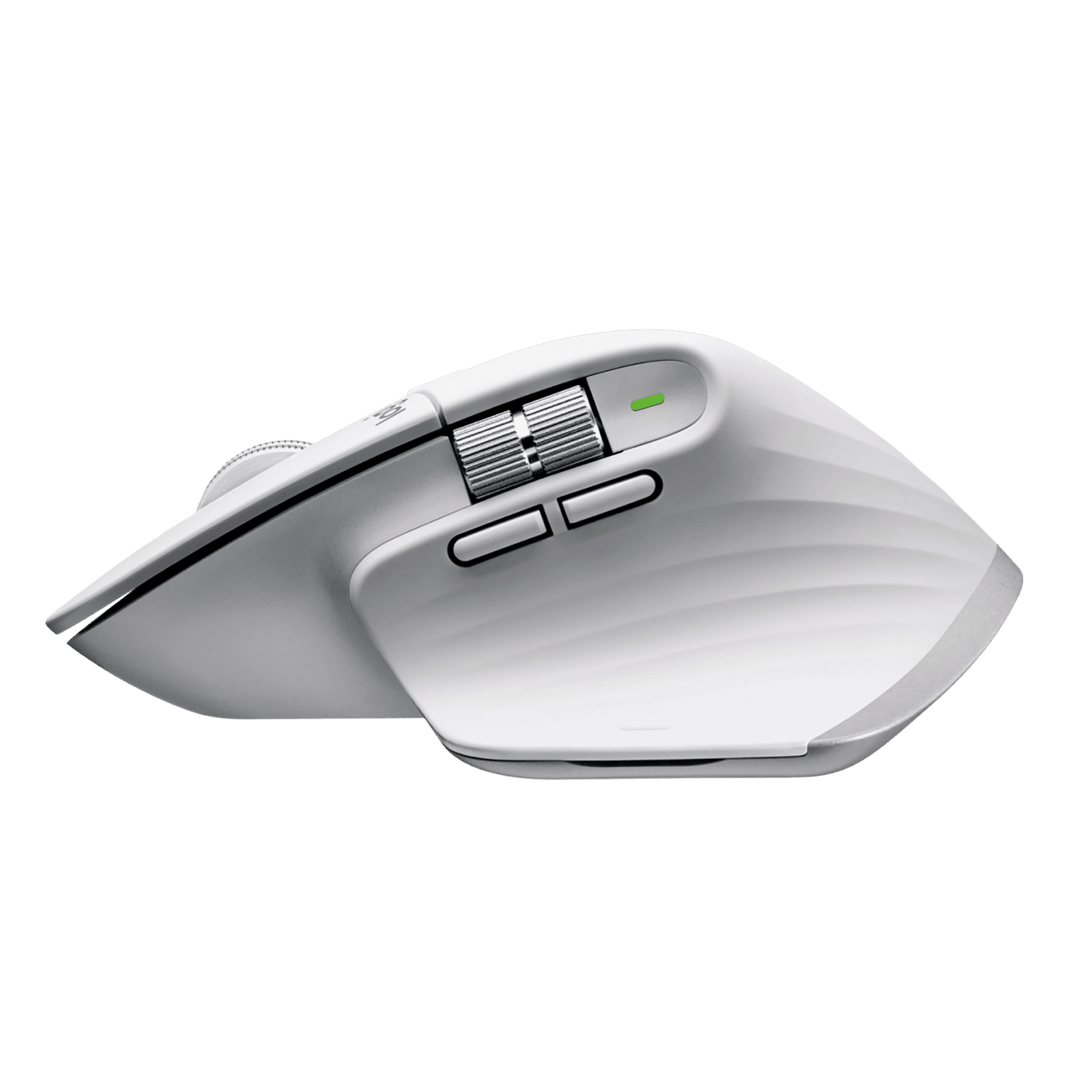 logitech MX Master 3S Rechargeable Wireless Laser Performance Mouse with Thumb Wheel (8000 DPI Adjustable, Multi Device Connectivity, Pale Gray)_6