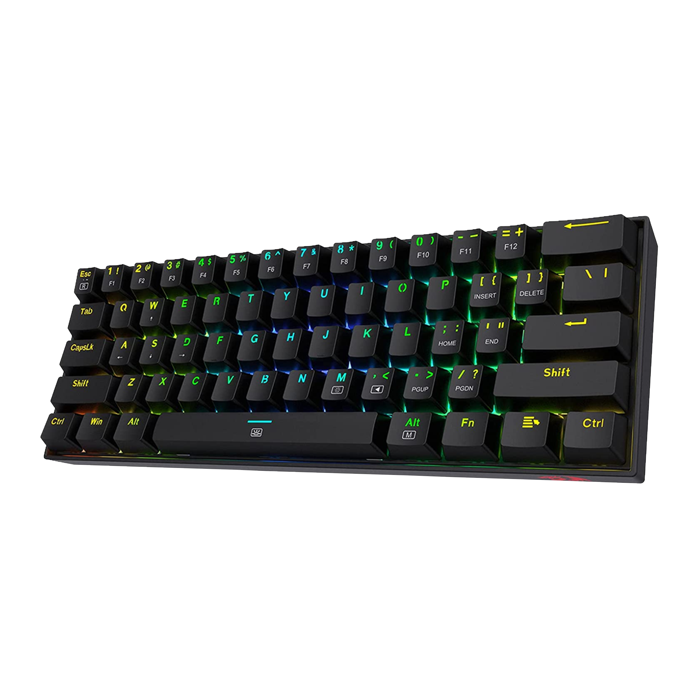 REDRAGON Dragonborn K630 RGB Wired Keyboard with Dazzling RGB Backlit (Hot-Swappable Brown Switches, Black)_11