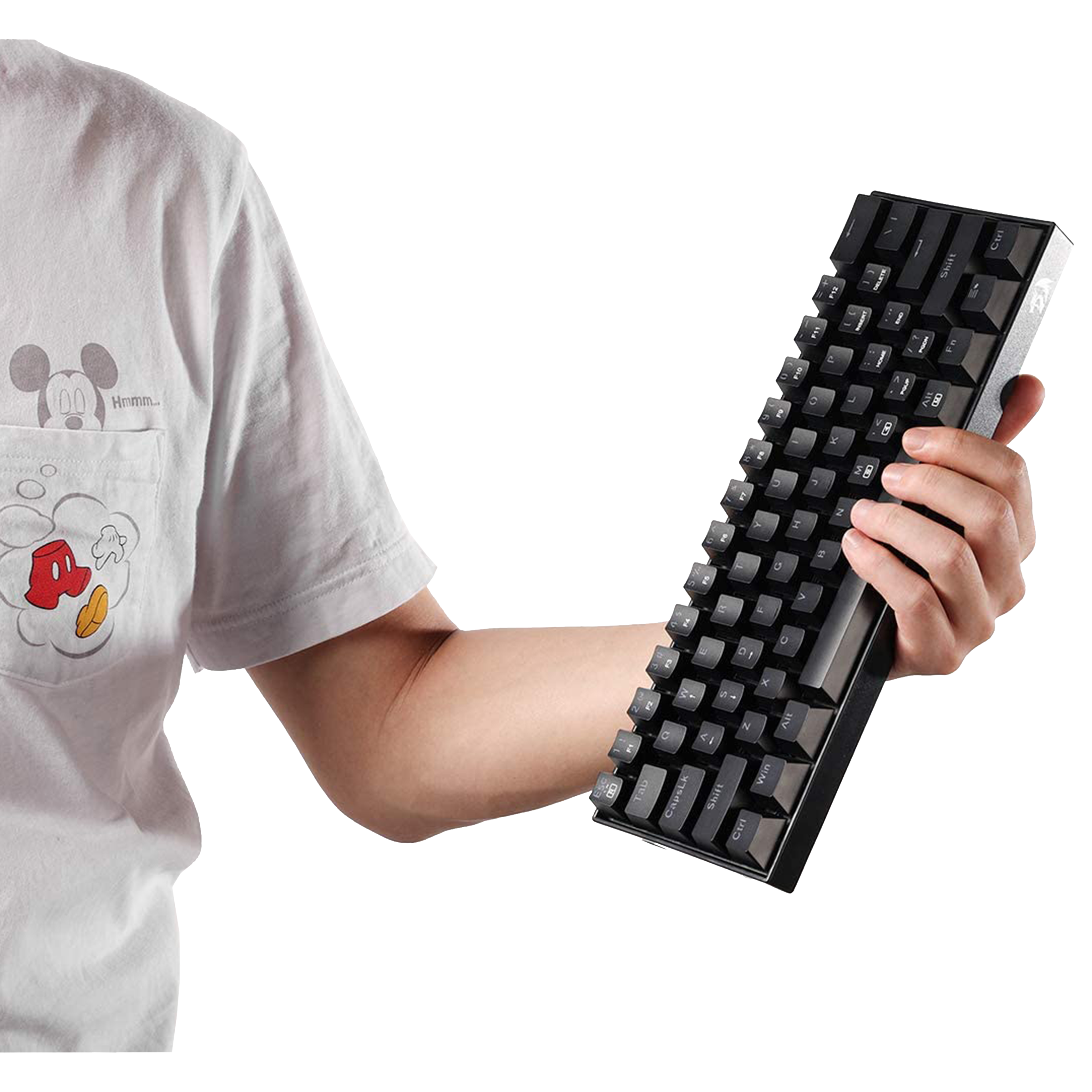 REDRAGON Dragonborn K630 RGB Wired Keyboard with Dazzling RGB Backlit (Hot-Swappable Brown Switches, Black)_13