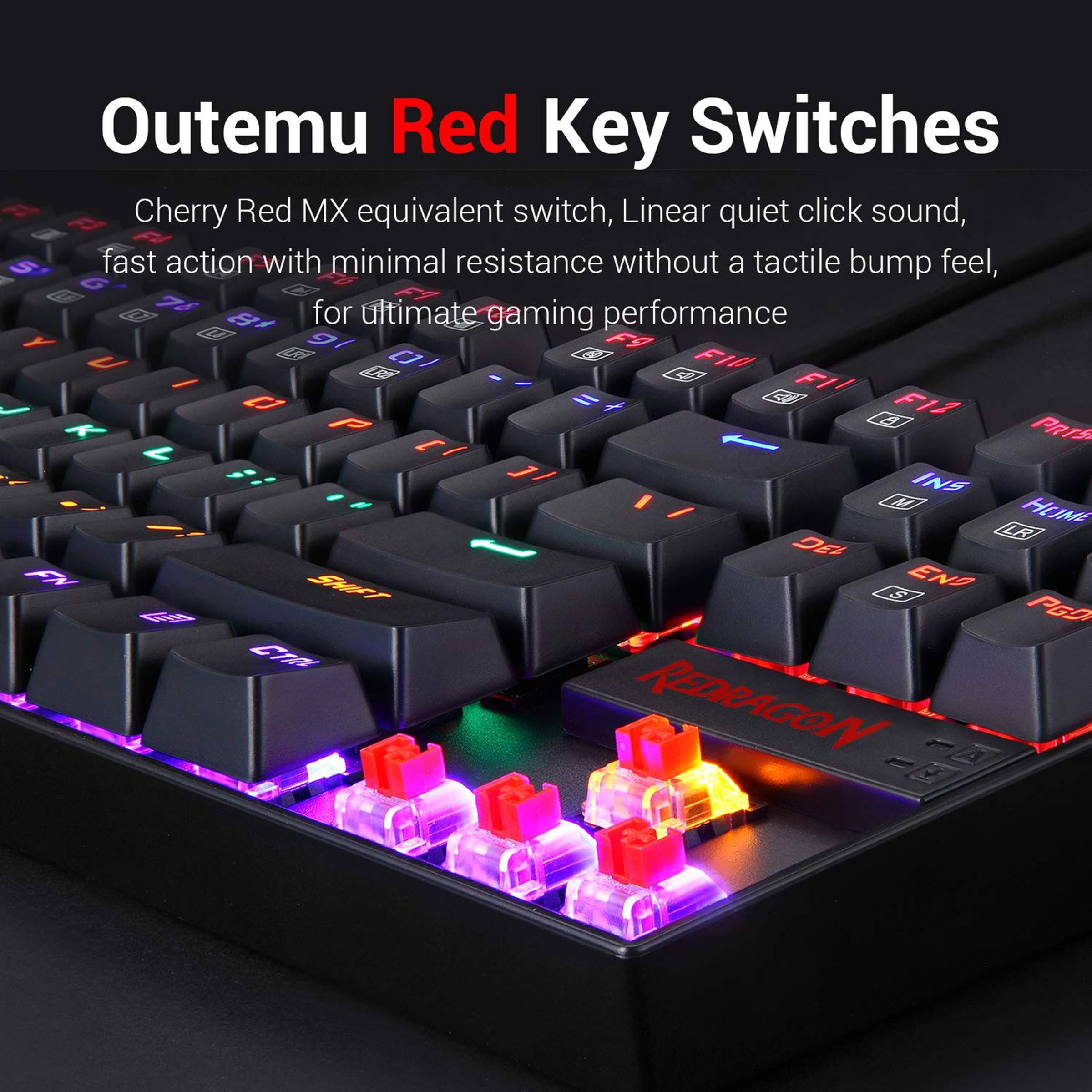 REDRAGON Kumara K552 Wired Keyboard with RGB LED Backlit Keys (Anti Ghosting Keys, Black) REDRAGON Kumara K552 Wired Keyboard with RGB LED Backlit Keys (Anti Ghosting Keys, Black)_6