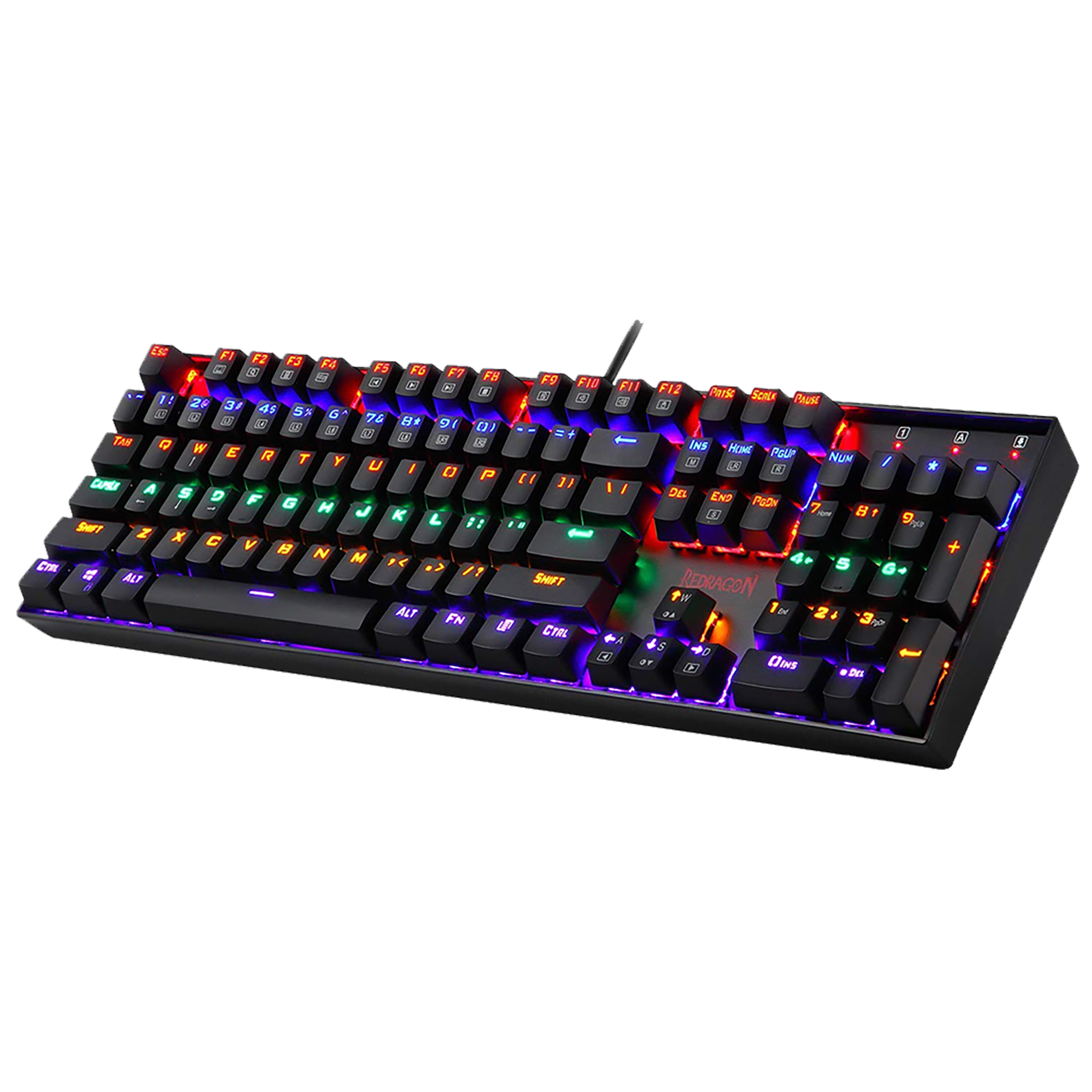 REDRAGON Vara K551 Wired Gaming Keyboard (RGB Backlight Red Switch, Black) REDRAGON Vara K551 Wired Gaming Keyboard (RGB Backlight Red Switch, Black)_1