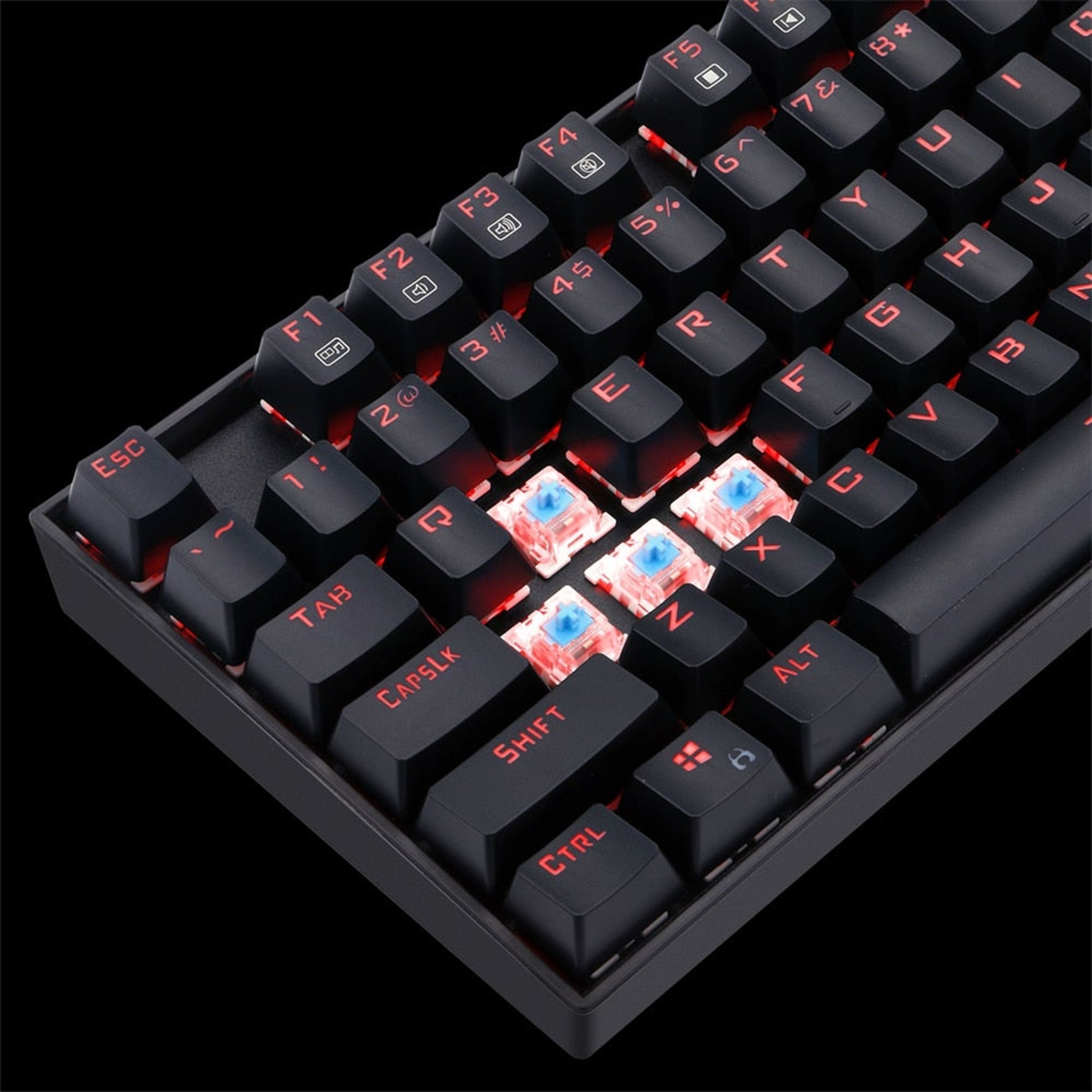 REDRAGON Mitra K551 Wired Keyboard with RGB LED Backlit Keys (Custom Mechanical Switches, Black)_11