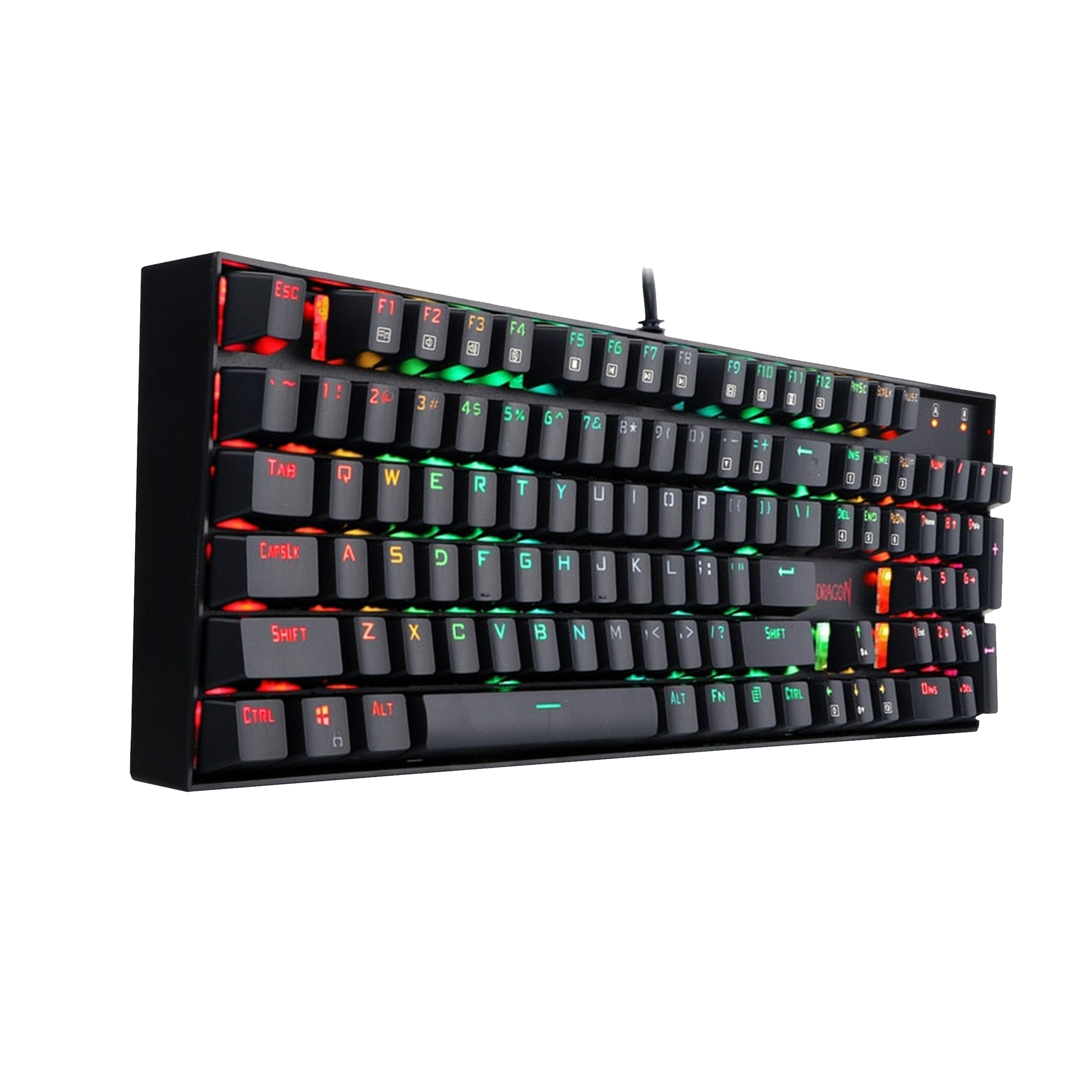 REDRAGON Mitra K551 Wired Keyboard with RGB LED Backlit Keys (Custom Mechanical Switches, Black)_16