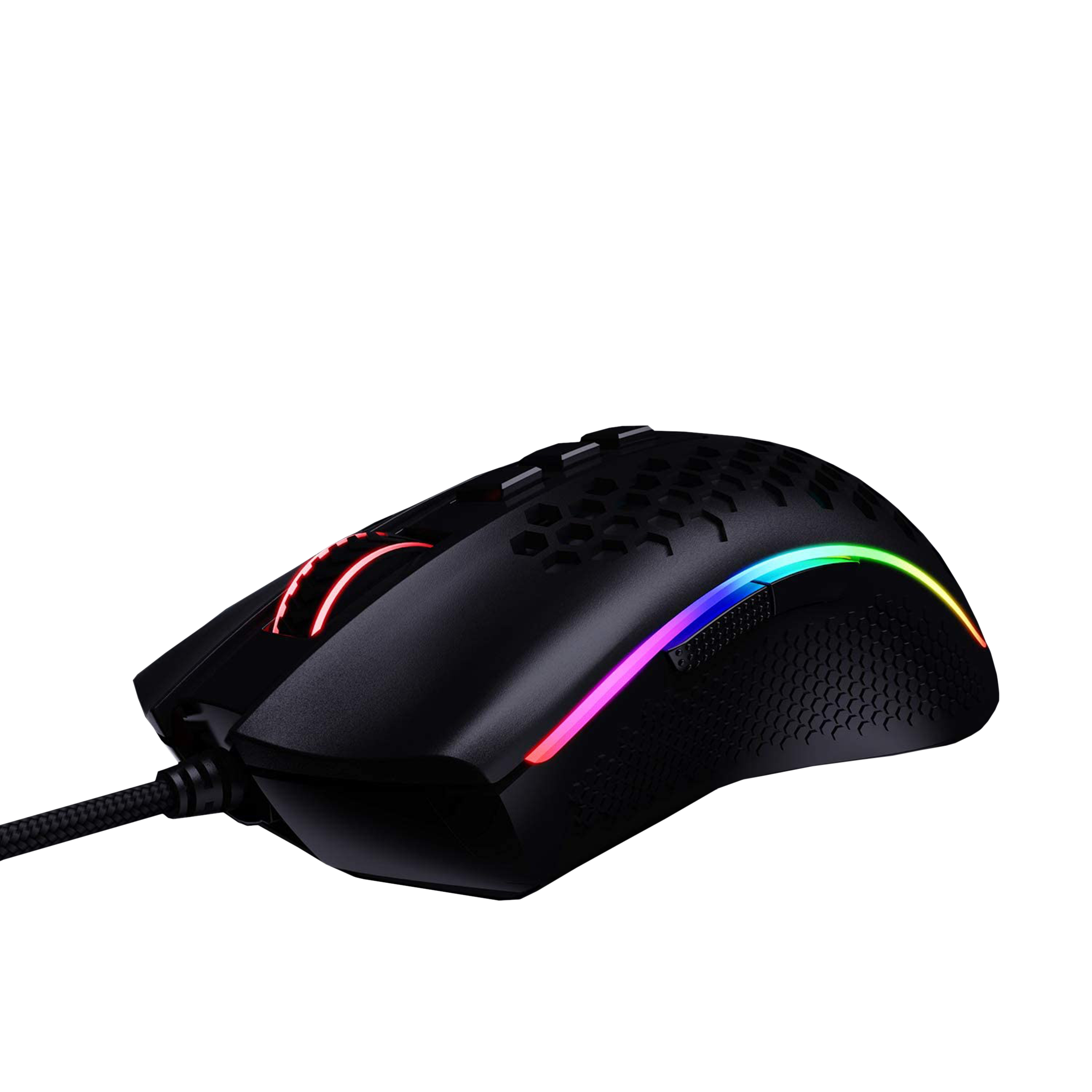 REDRAGON Strom Wired Optical Gaming Mouse (12400 DPI Adjustable, Aesthetics of Hive, Black) REDRAGON Strom Wired Optical Gaming Mouse (12400 DPI Adjustable, Aesthetics of Hive, Black)_4