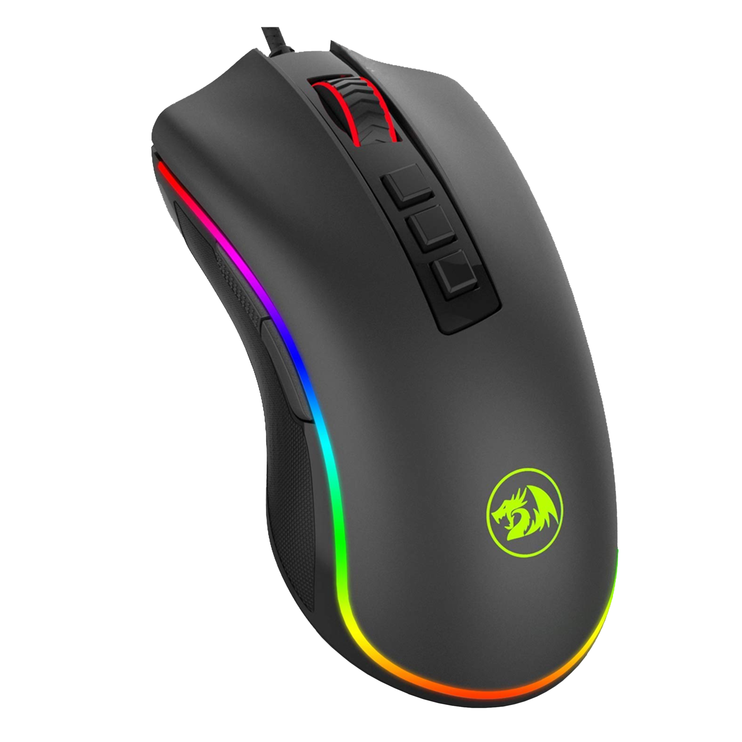 REDRAGON Cobra Wired Optical Gaming Mouse (5000 DPI Adjustable, Ergonomic Design, Black)_1