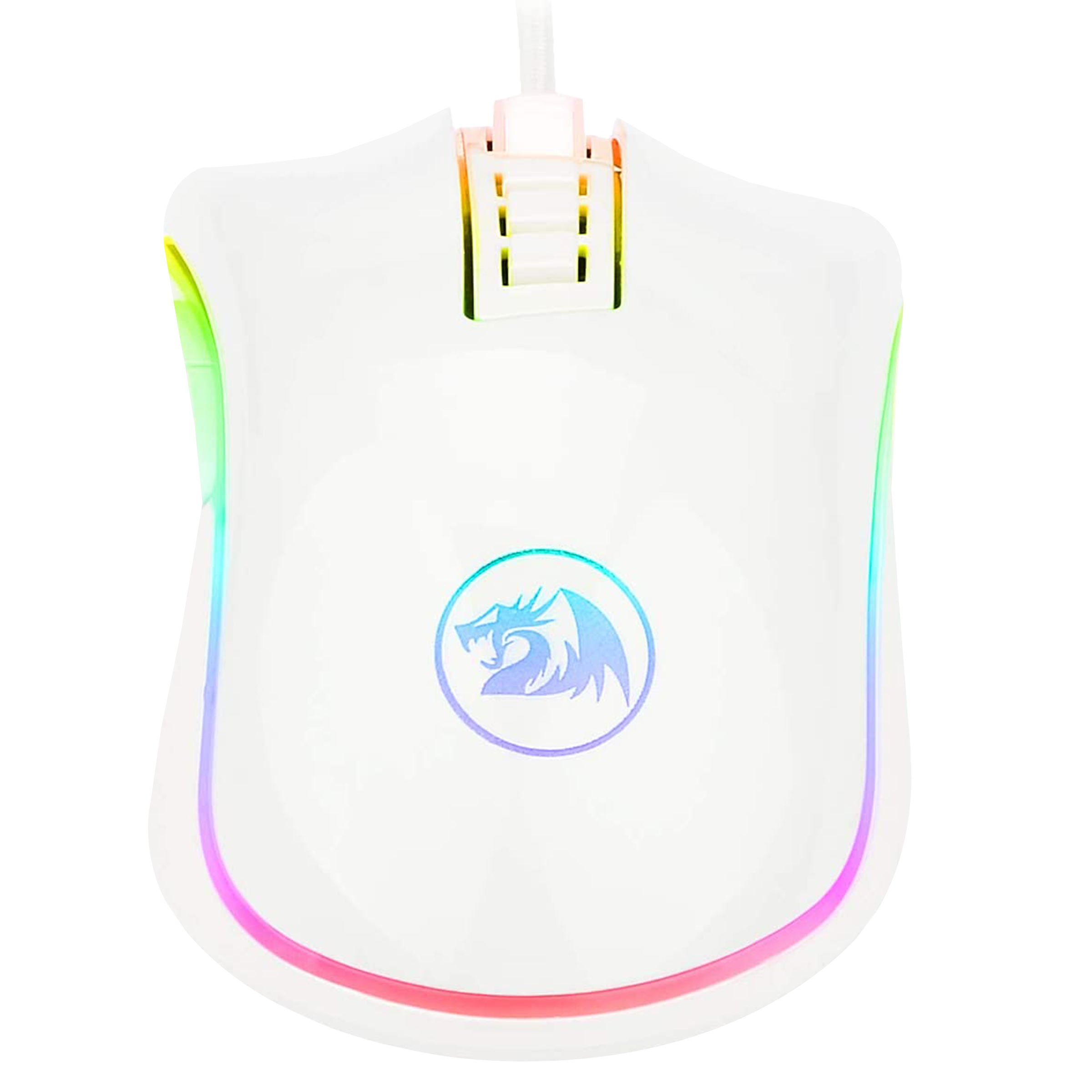REDRAGON Cobra Wired Optical Gaming Mouse (5000 DPI Adjustable, Ergonomic Design, White)_8