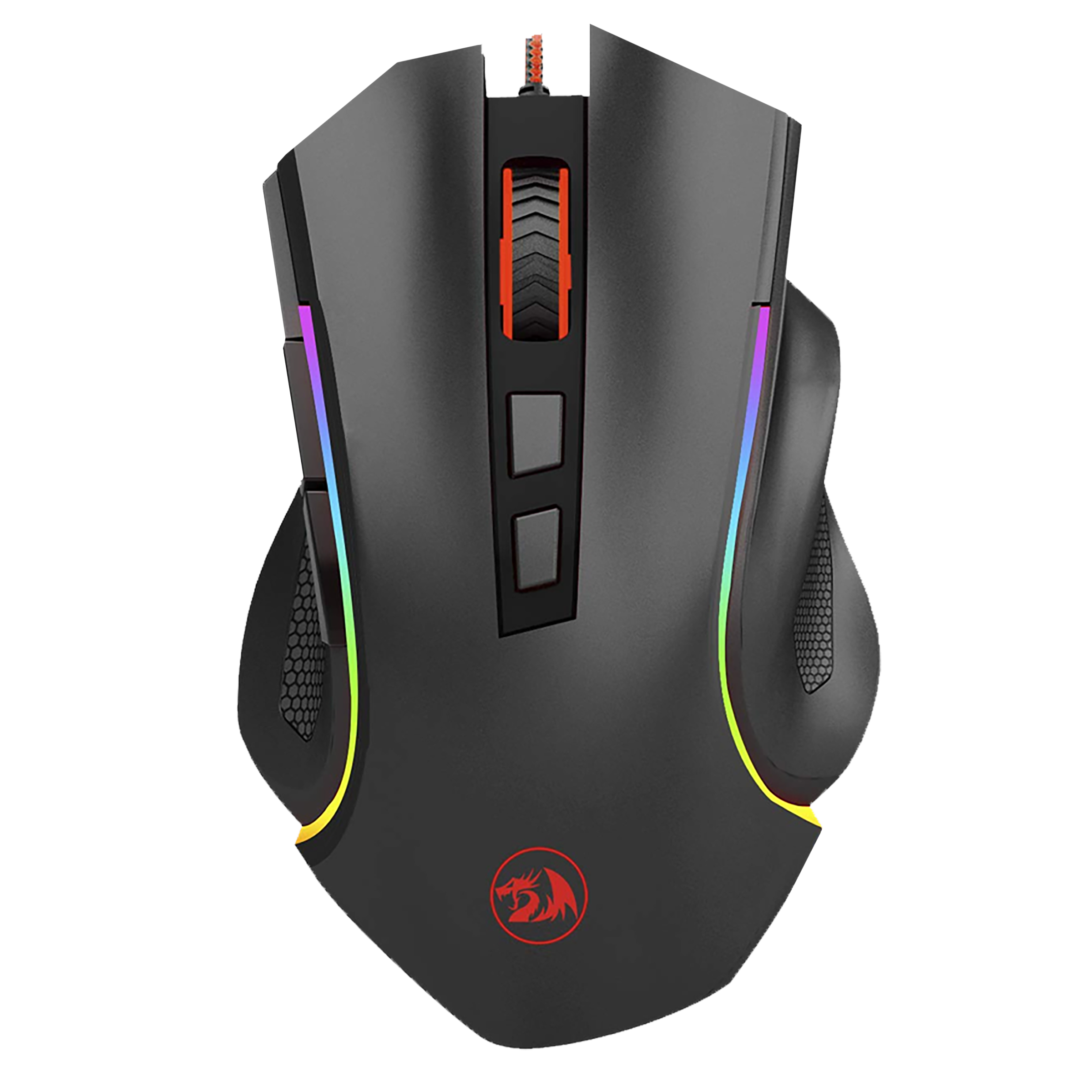 REDRAGON Griffin Wired Optical Gaming Mouse (7200 DPI Adjustable, Ergonomic Design, Black)_1