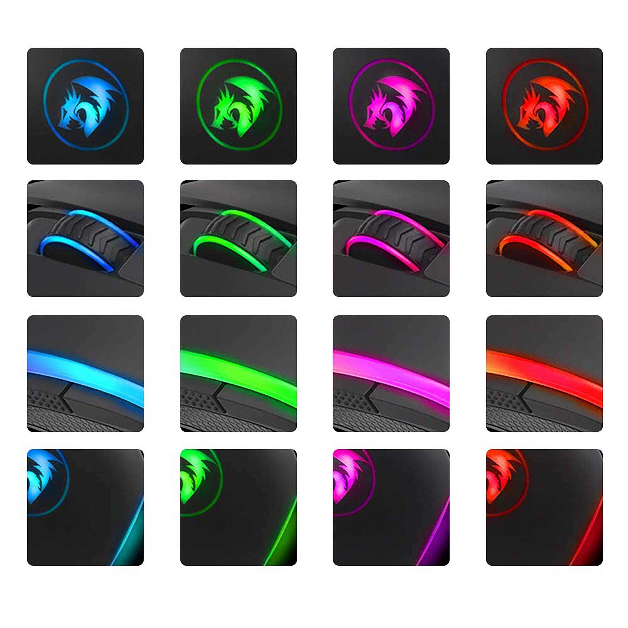 REDRAGON Griffin Wired Optical Gaming Mouse (7200 DPI Adjustable, Ergonomic Design, Black)_8